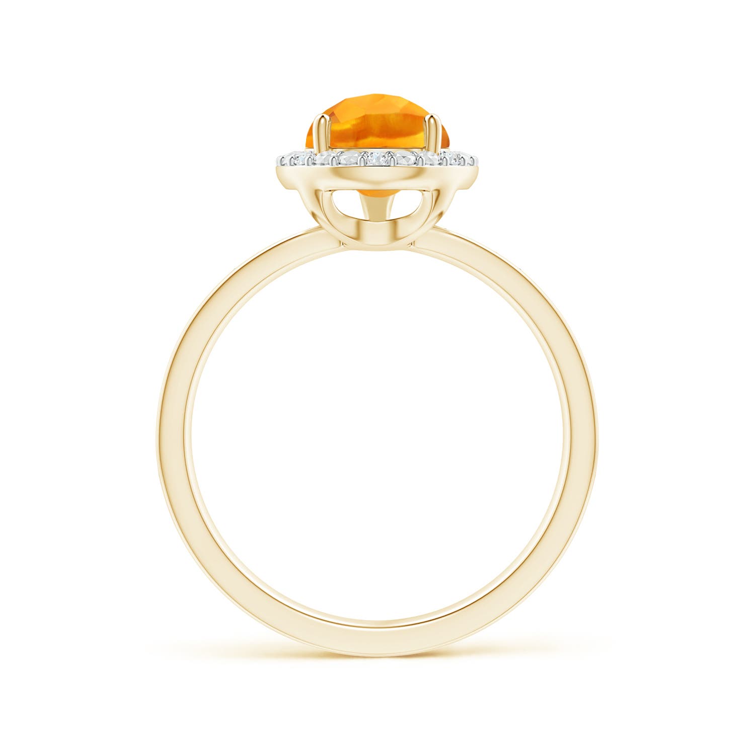 AA - Citrine / 1.98 CT / 14 KT Yellow Gold