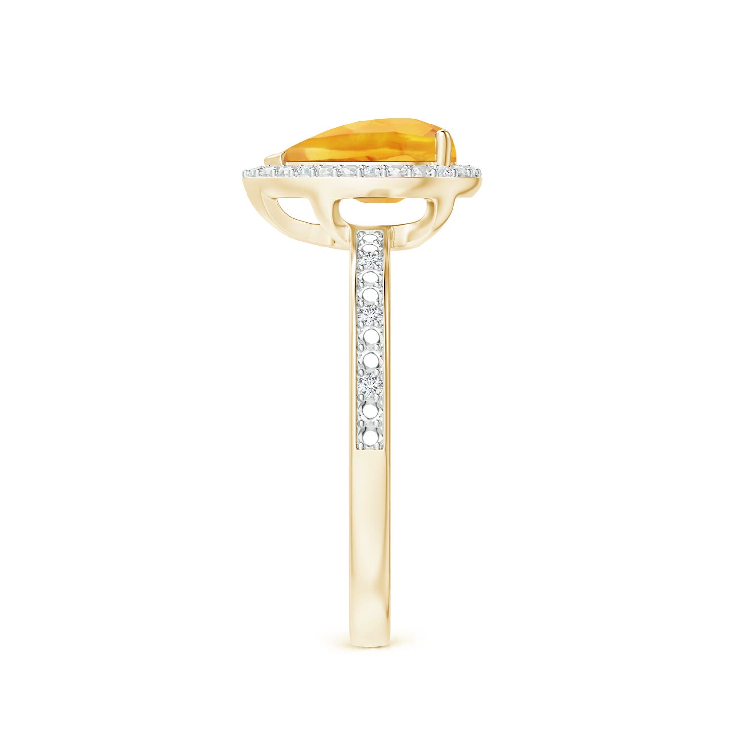 A - Citrine / 1.26 CT / 14 KT Yellow Gold