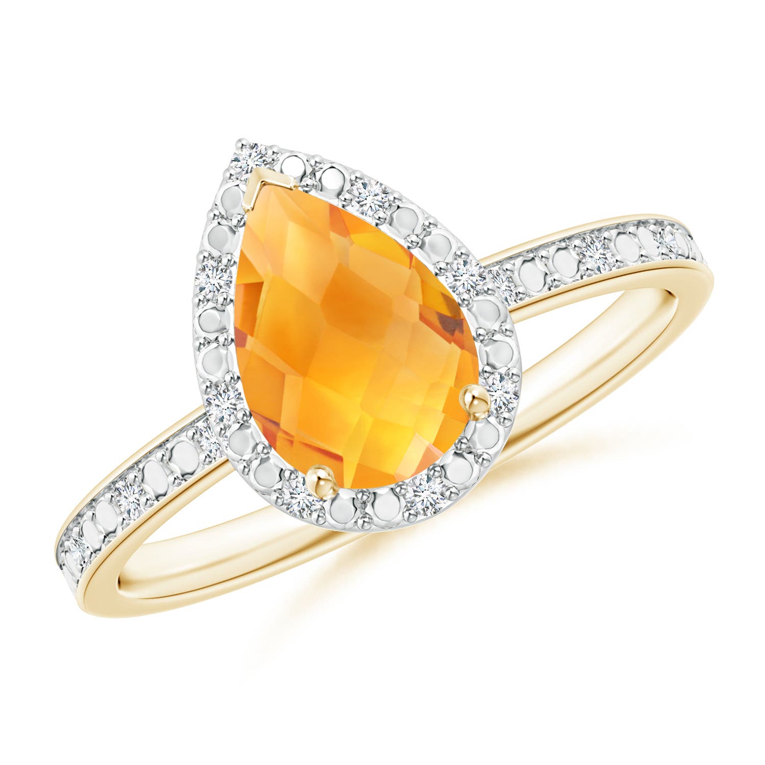 AA - Citrine / 1.26 CT / 14 KT Yellow Gold