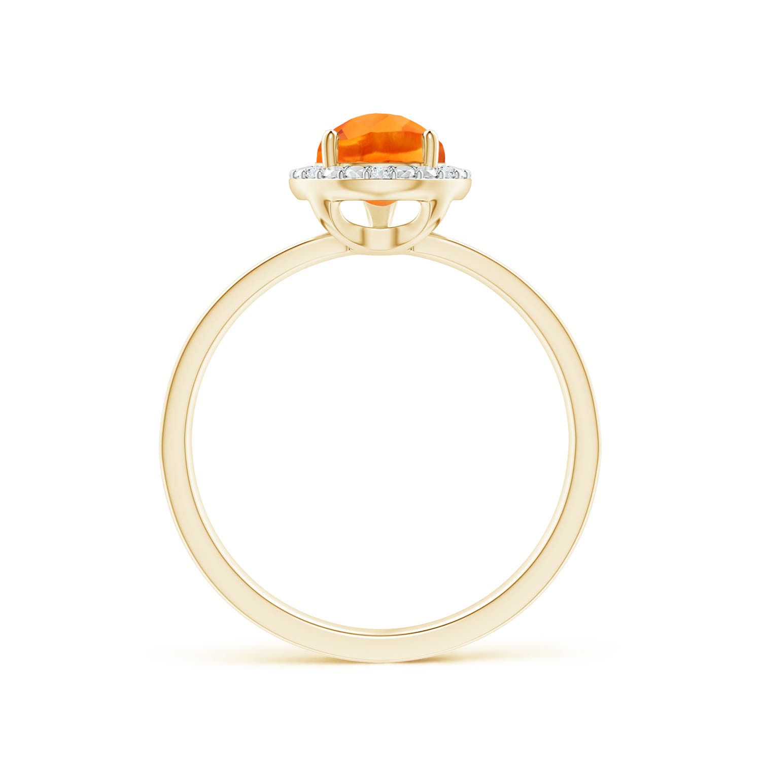 AAAA - Citrine / 1.26 CT / 14 KT Yellow Gold