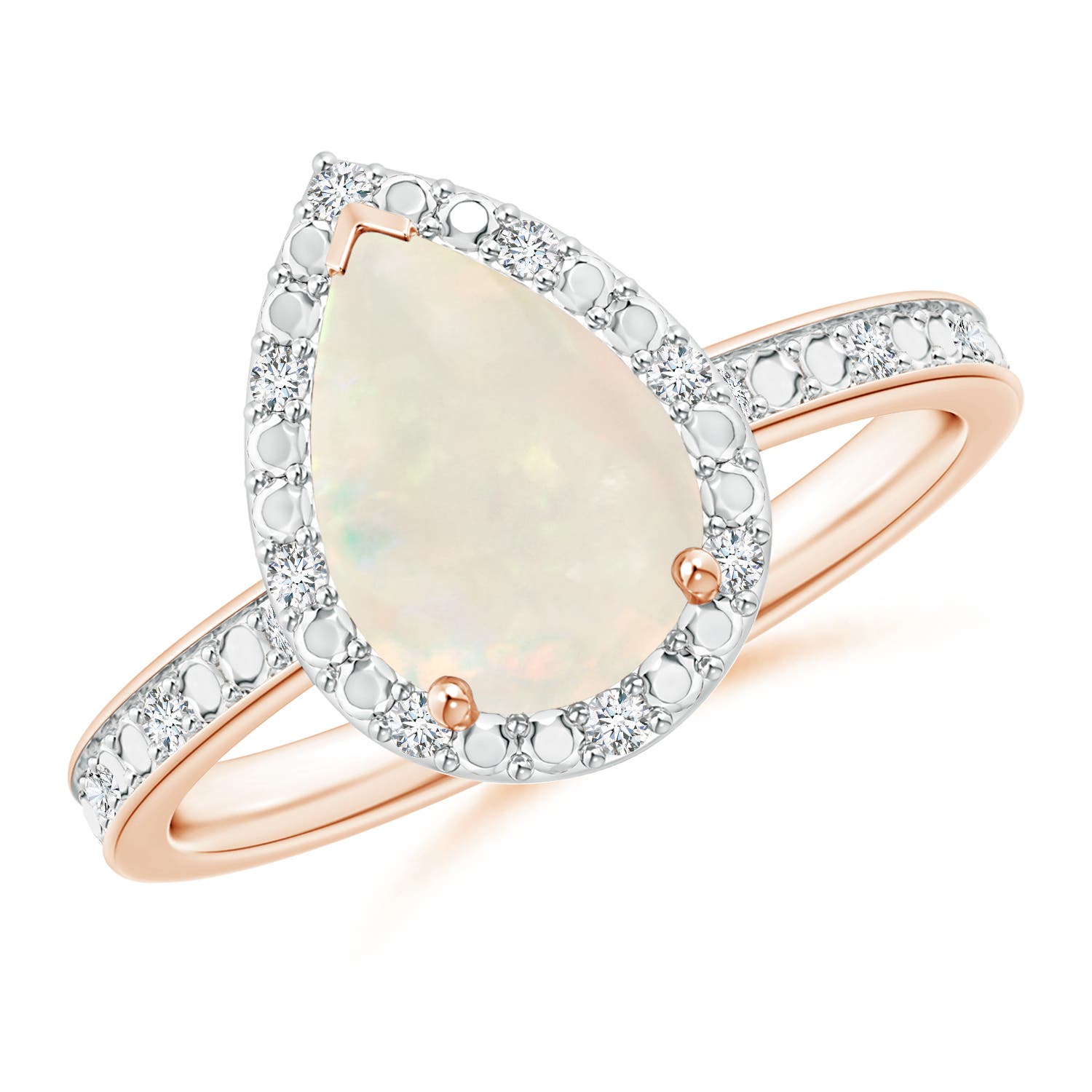 A - Opal / 1.23 CT / 14 KT Rose Gold