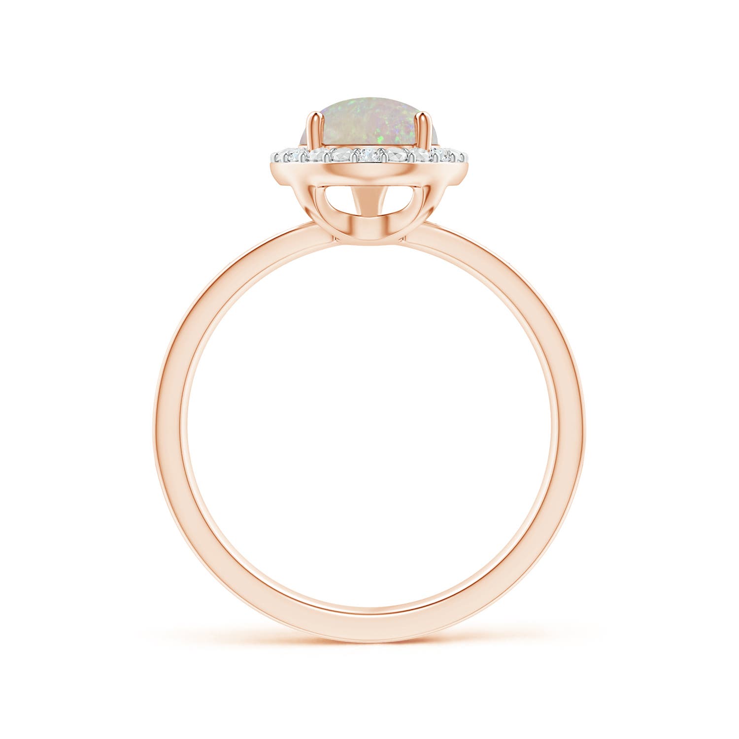 AA - Opal / 1.23 CT / 14 KT Rose Gold