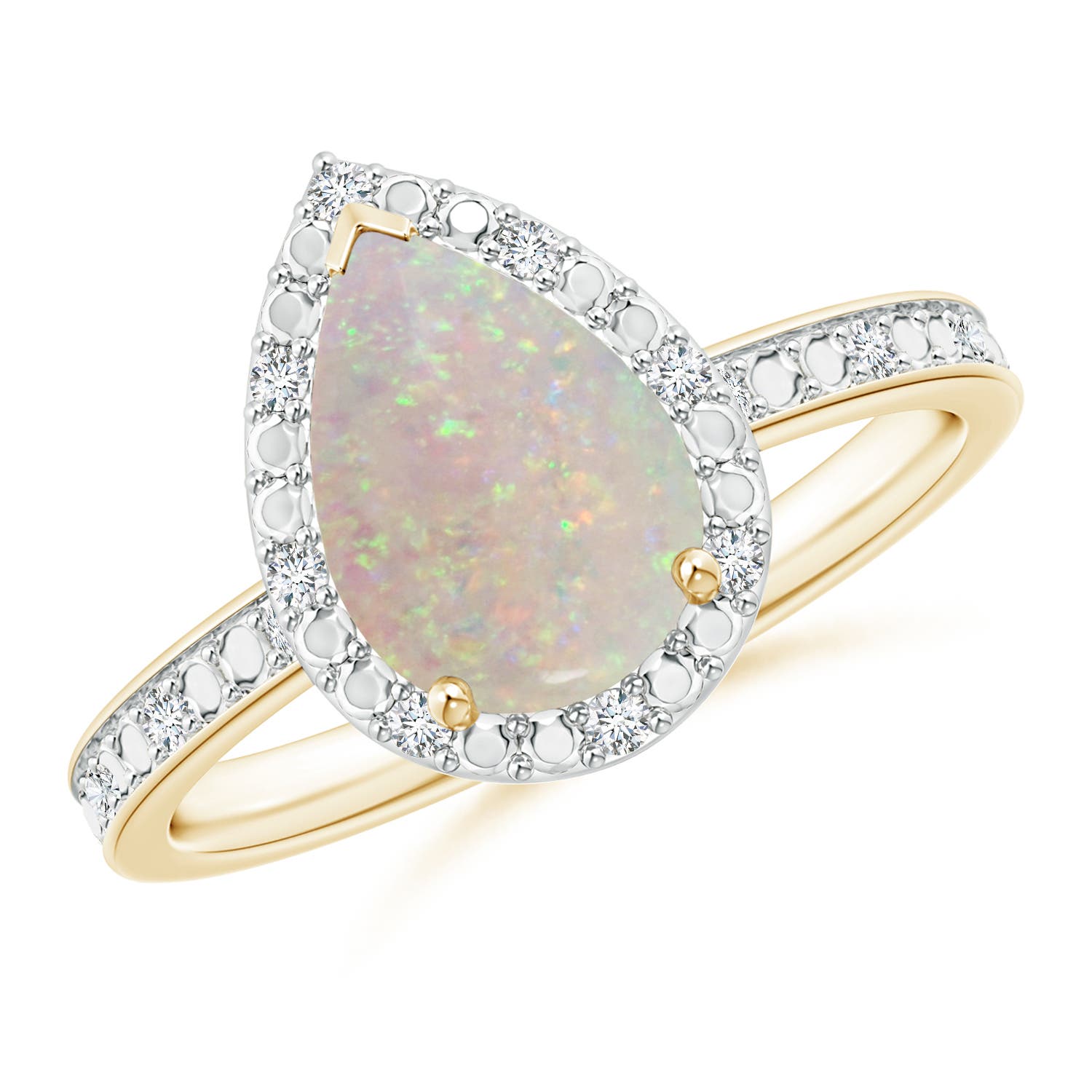 AA - Opal / 1.23 CT / 14 KT Yellow Gold