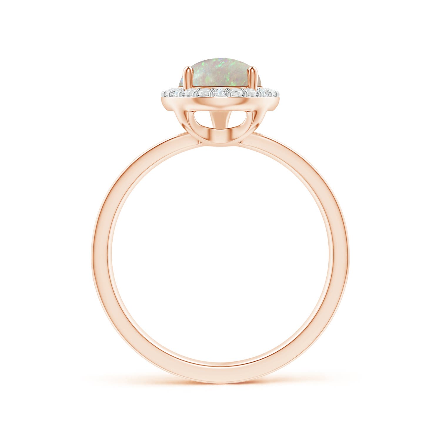 AAA - Opal / 1.23 CT / 14 KT Rose Gold