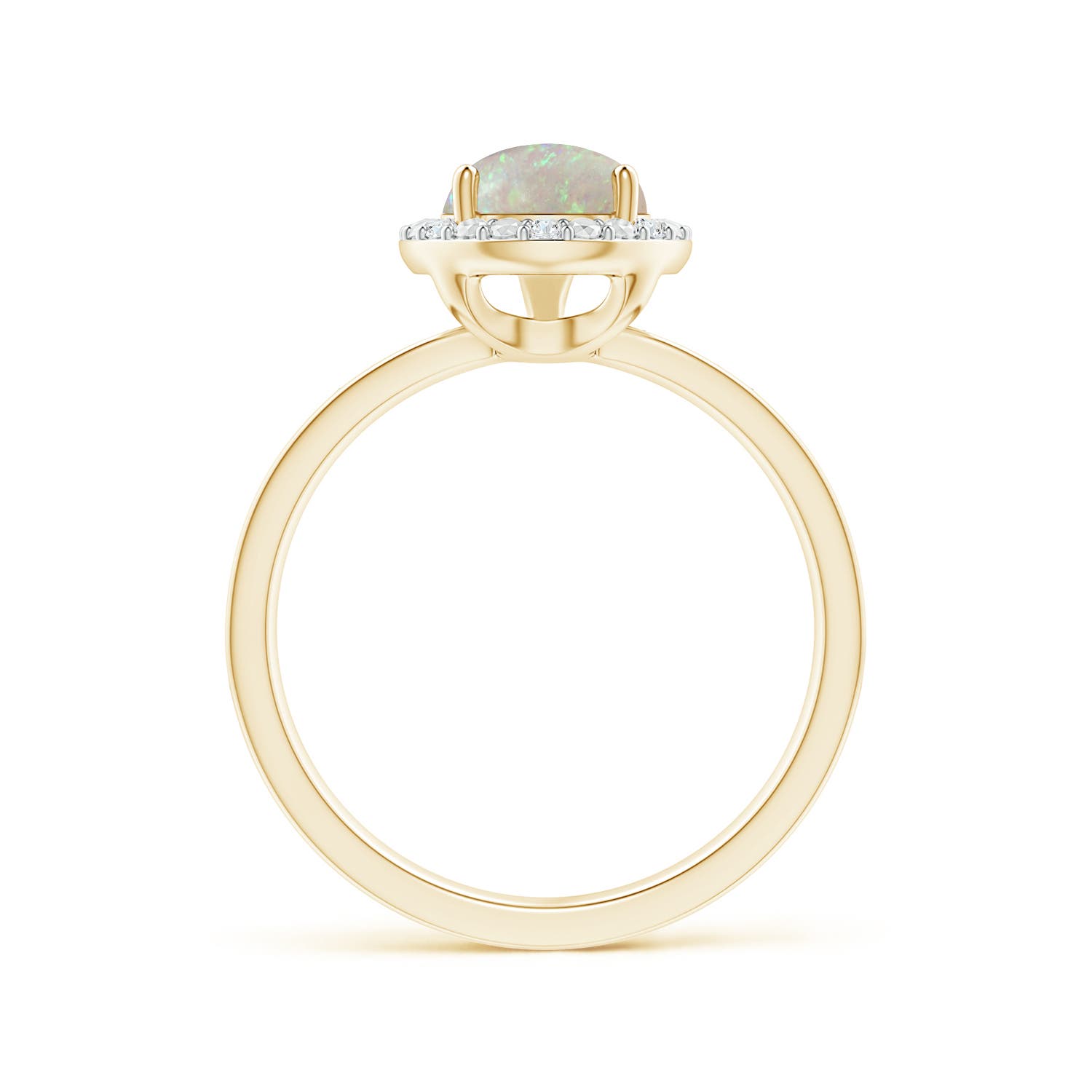 AAA - Opal / 1.23 CT / 14 KT Yellow Gold