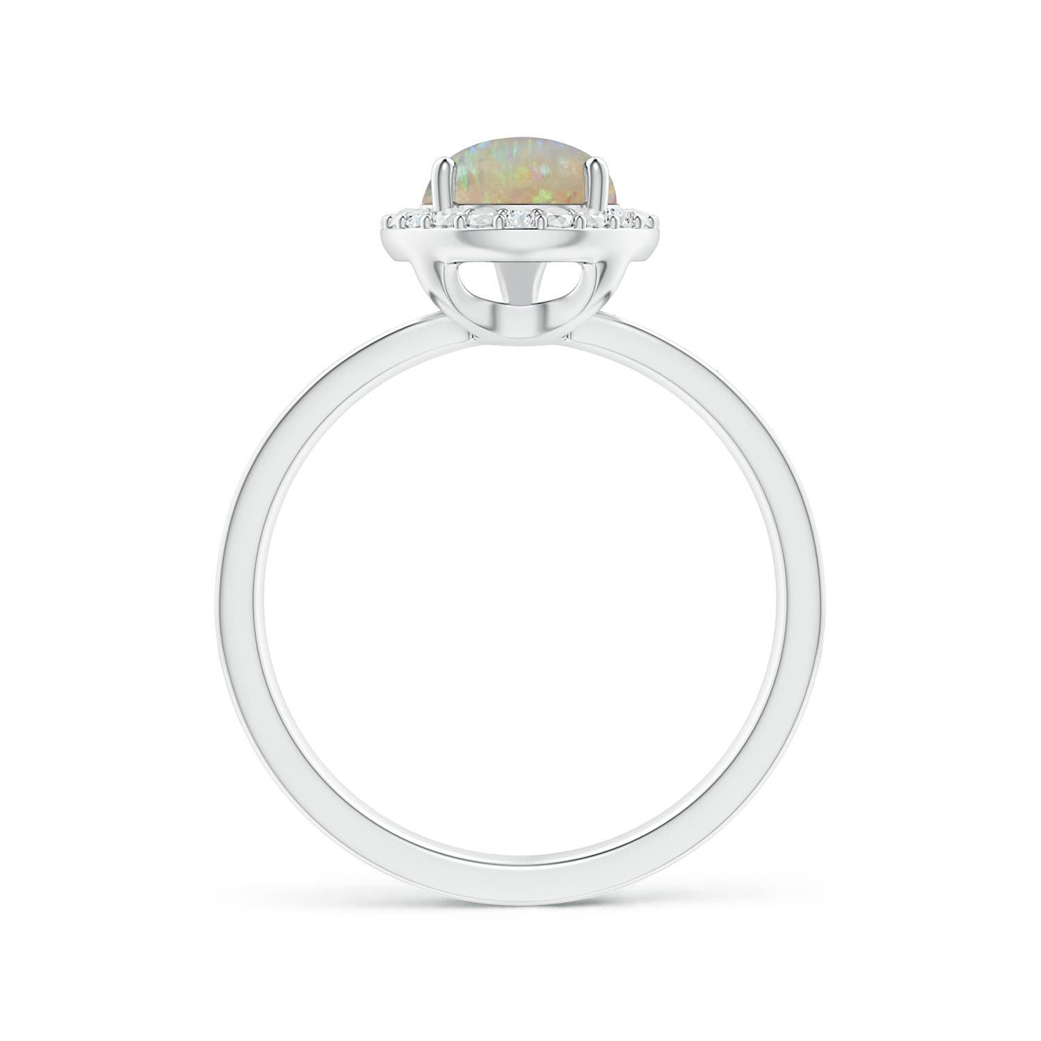 AAAA - Opal / 1.23 CT / 14 KT White Gold