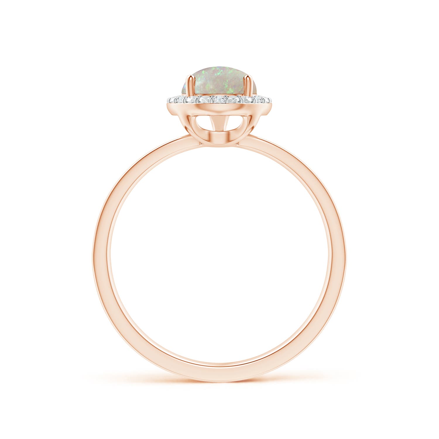 AAA - Opal / 0.86 CT / 14 KT Rose Gold