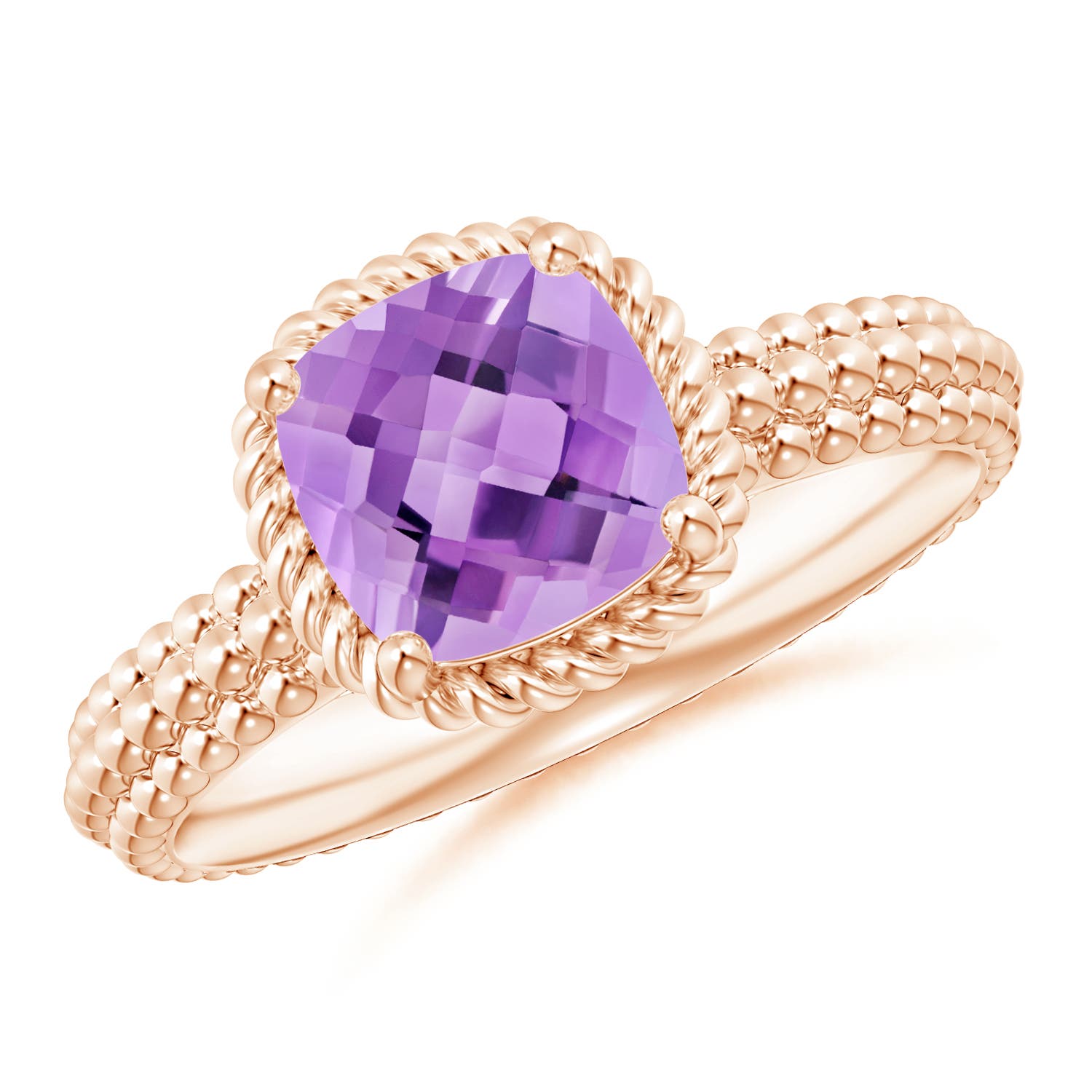 A - Amethyst / 1.35 CT / 14 KT Rose Gold