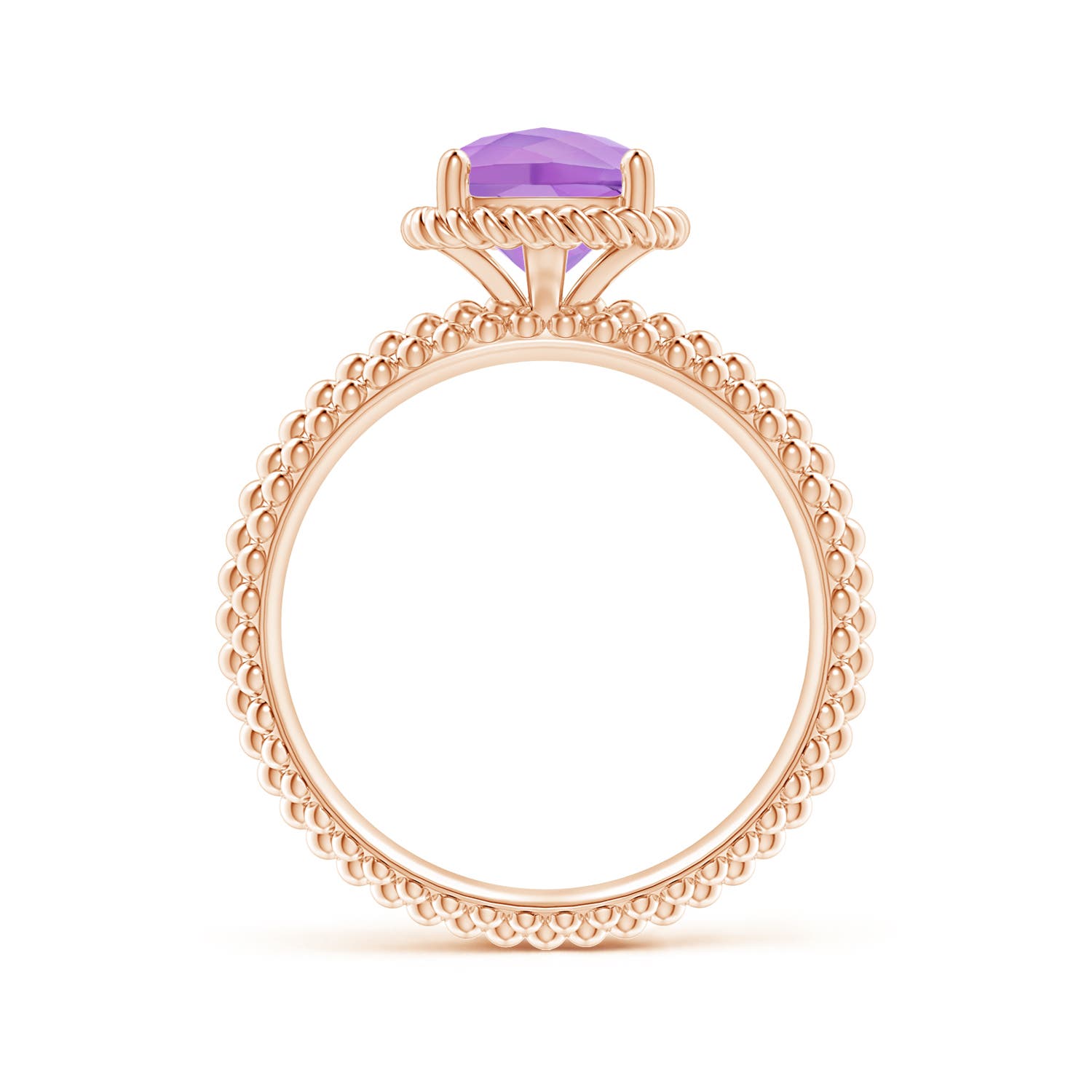 A - Amethyst / 1.35 CT / 14 KT Rose Gold