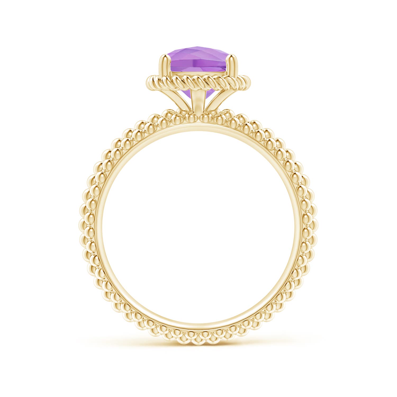 A - Amethyst / 1.35 CT / 14 KT Yellow Gold