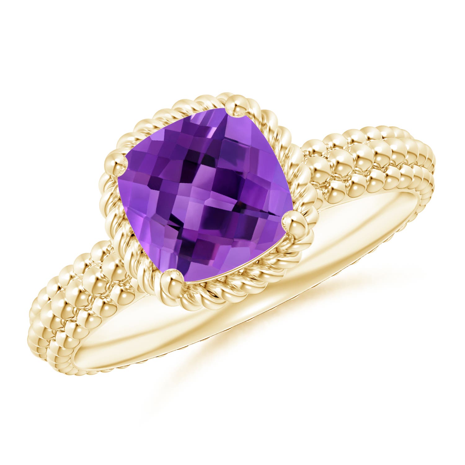 AAA - Amethyst / 1.35 CT / 14 KT Yellow Gold