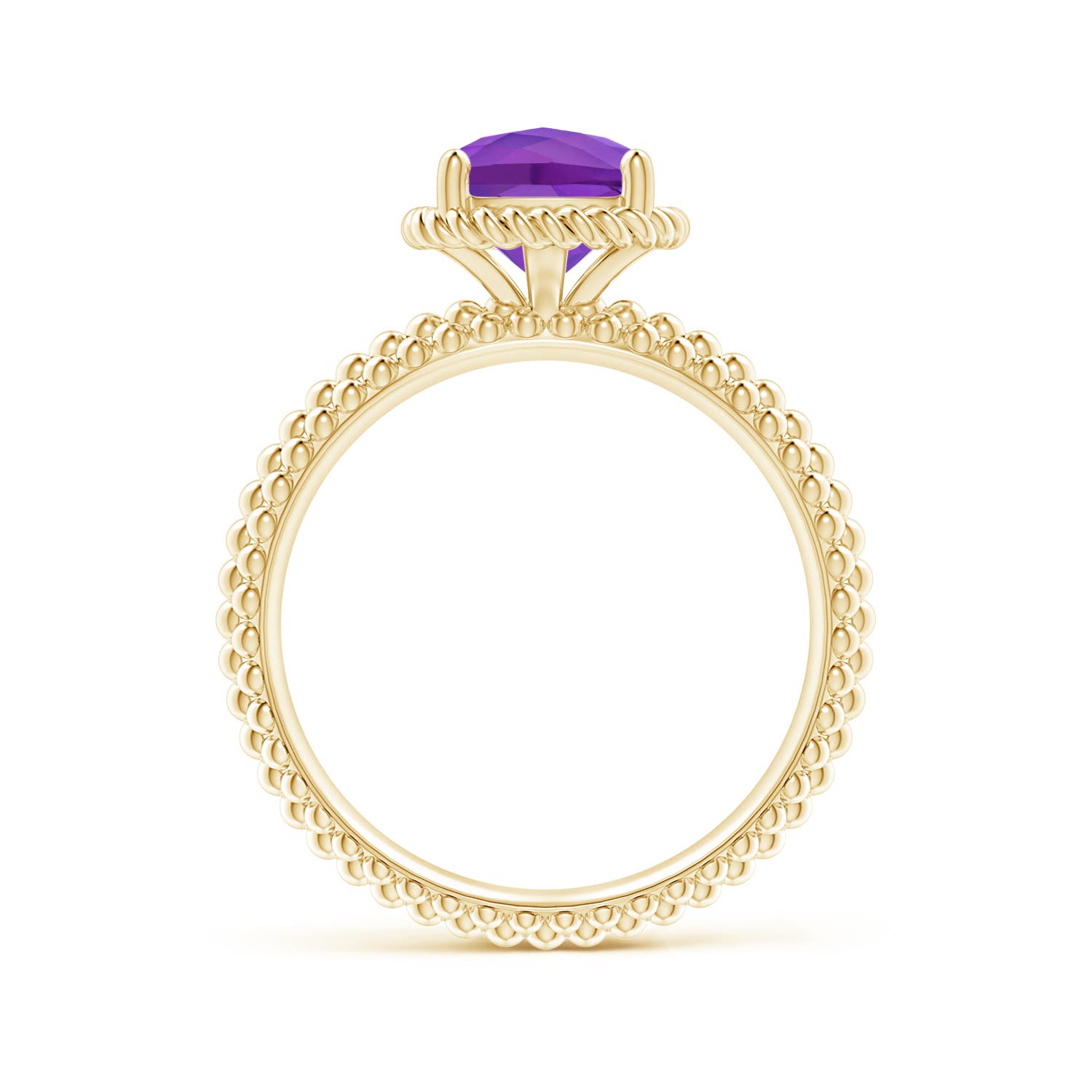 AAA - Amethyst / 1.35 CT / 14 KT Yellow Gold