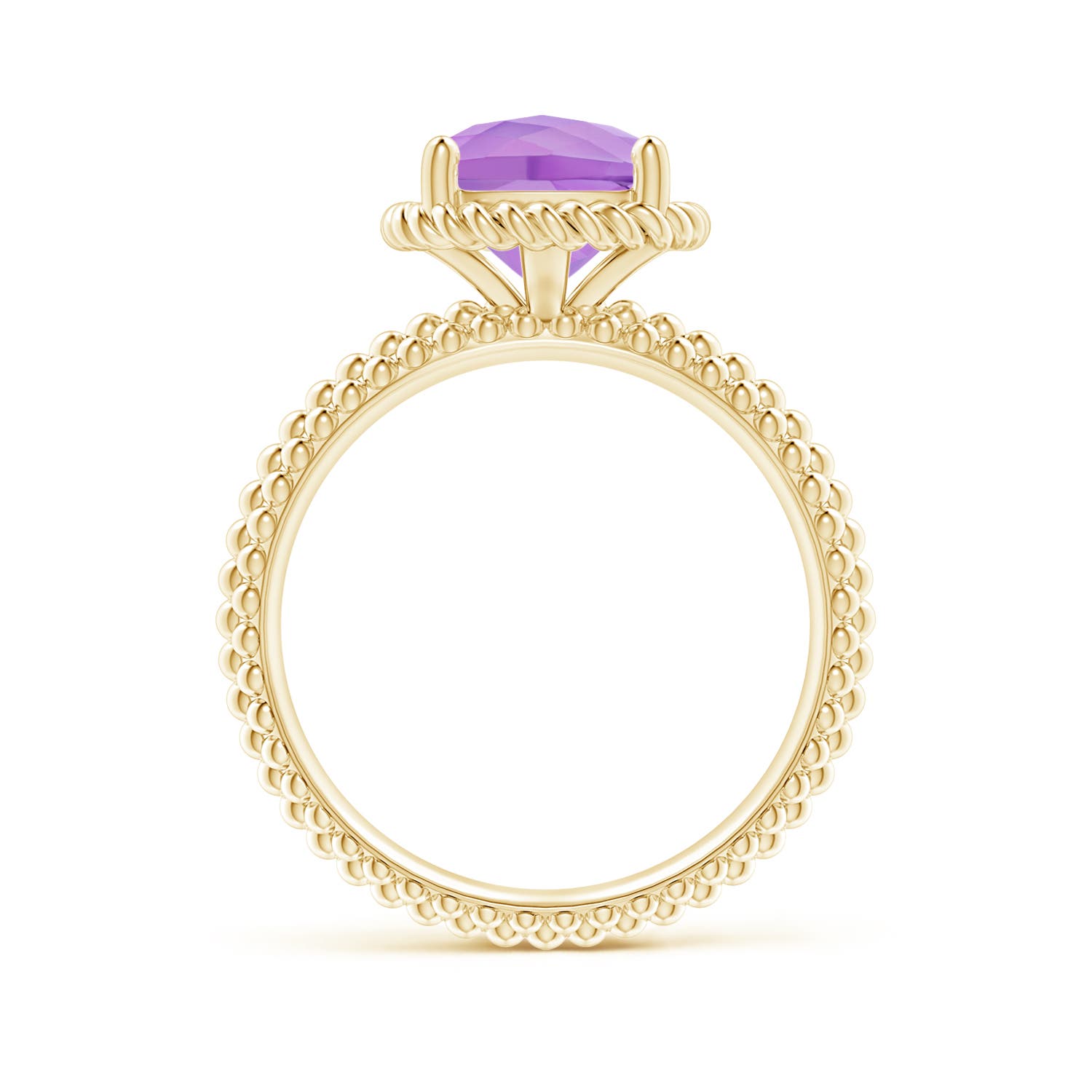 A - Amethyst / 2.2 CT / 14 KT Yellow Gold