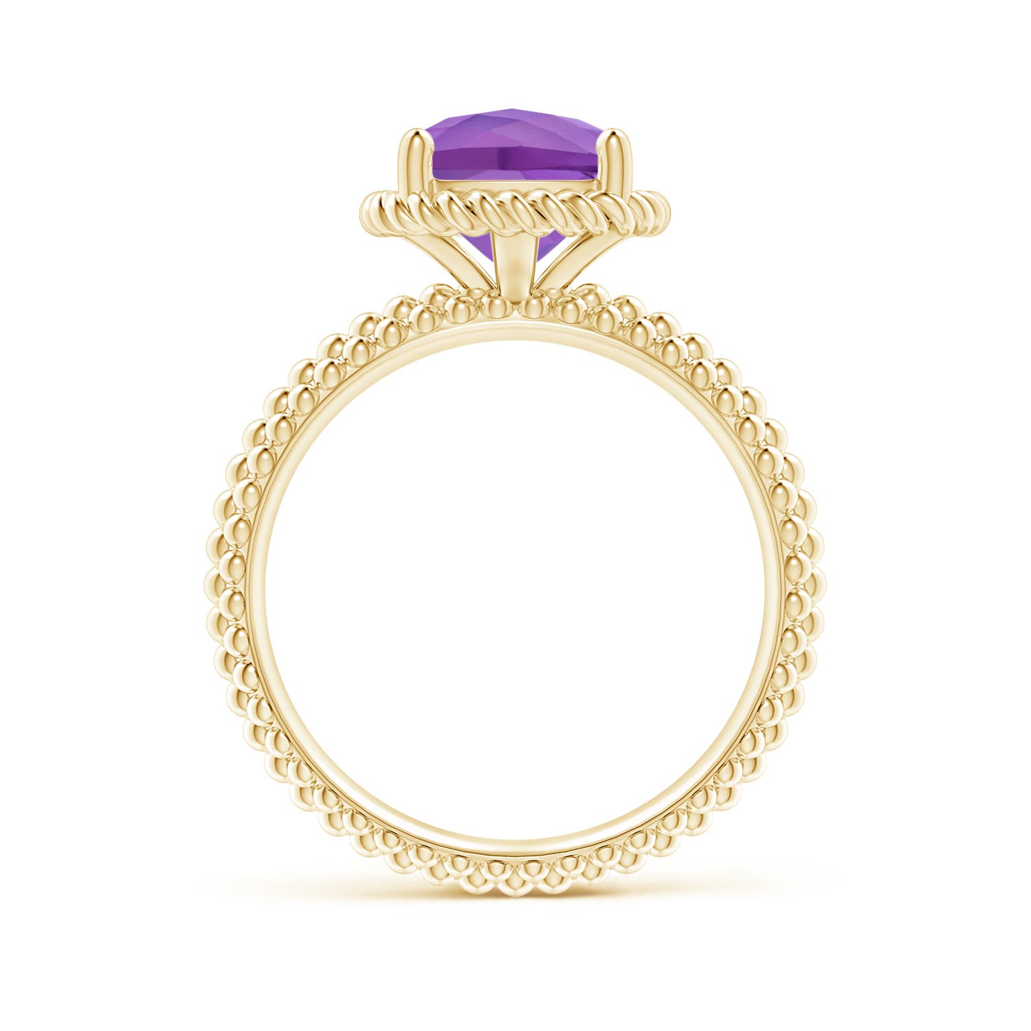 AA - Amethyst / 2.2 CT / 14 KT Yellow Gold