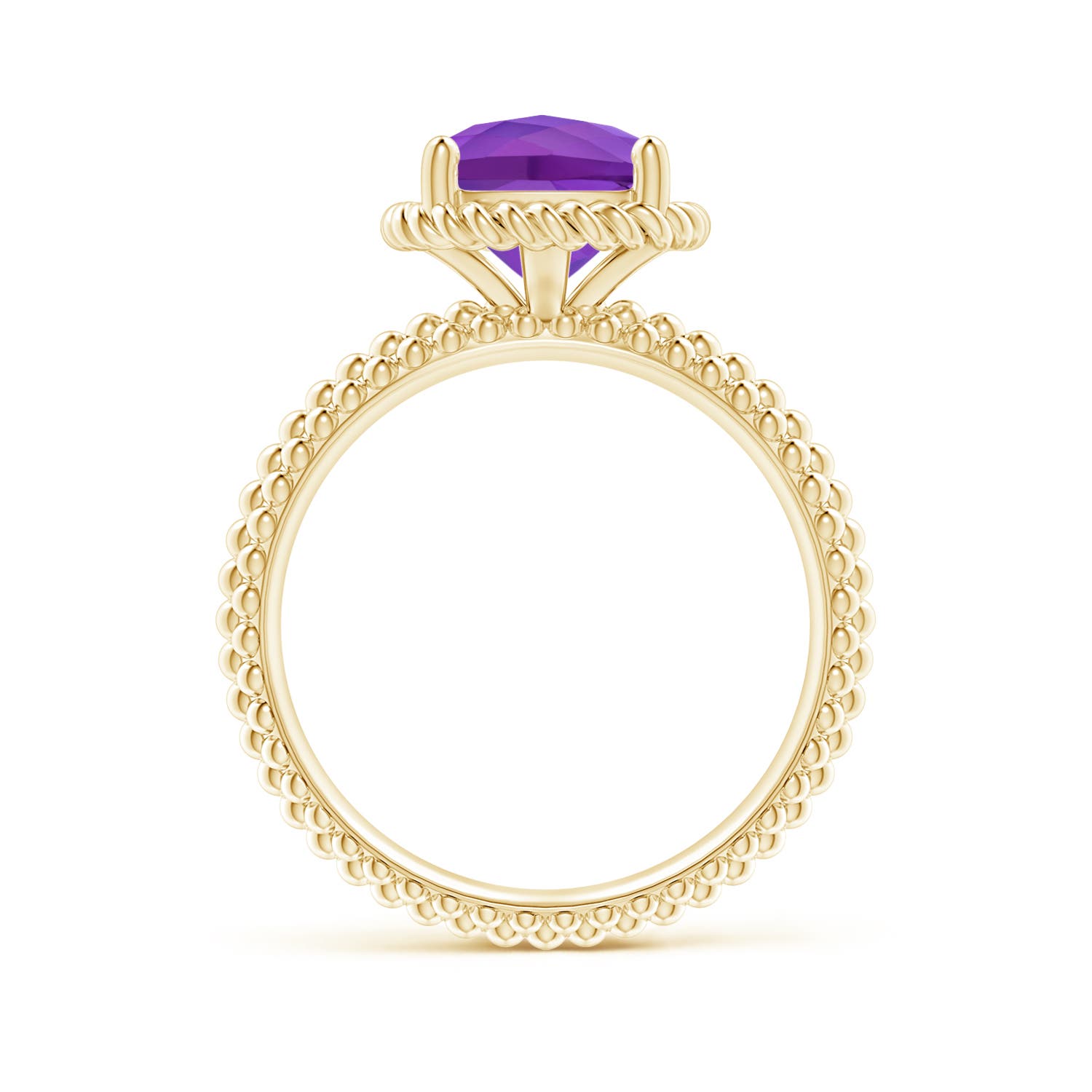 AAA - Amethyst / 2.2 CT / 14 KT Yellow Gold