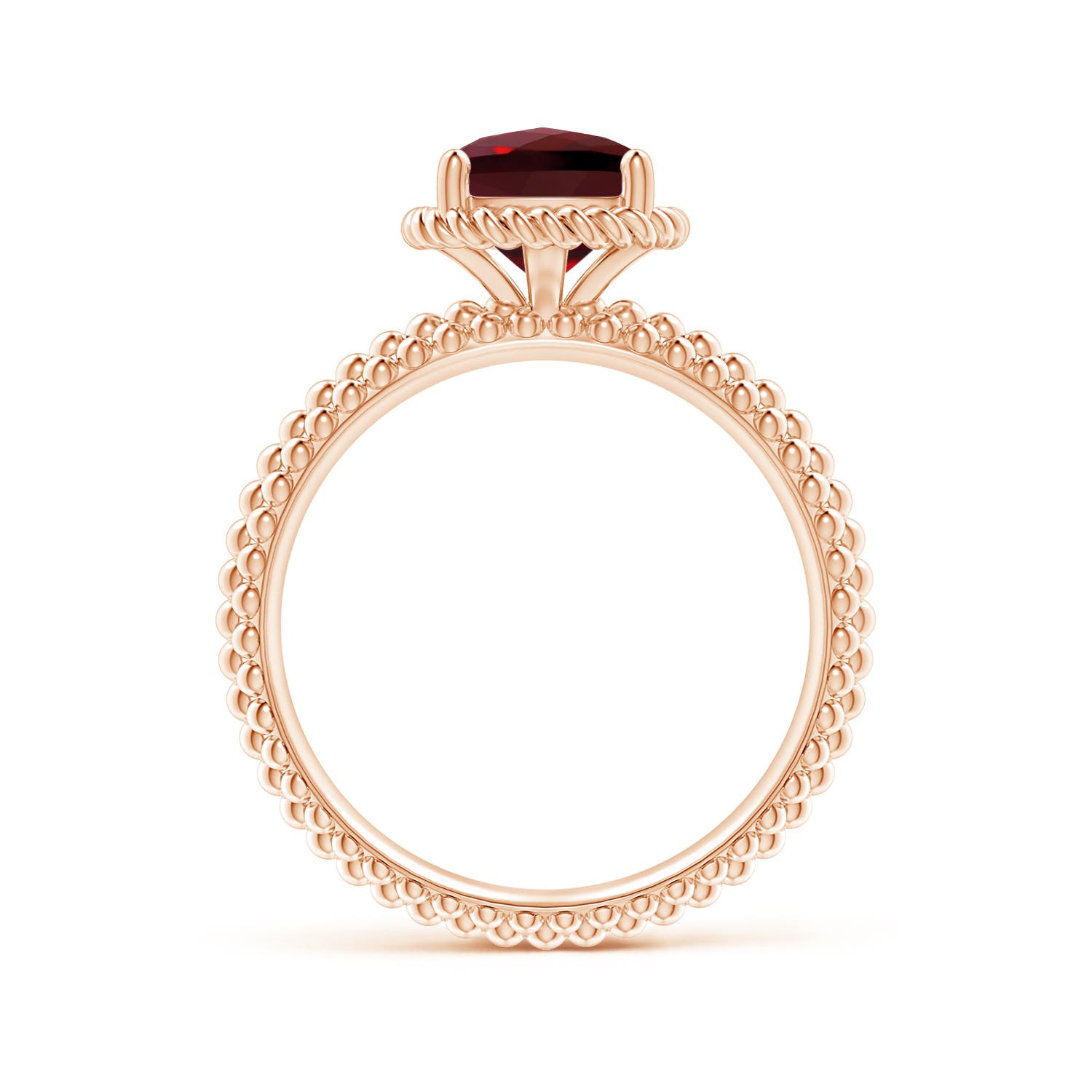 AAA - Garnet / 1.7 CT / 14 KT Rose Gold