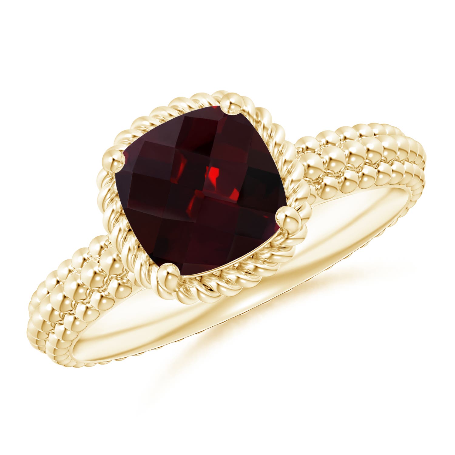 AAA - Garnet / 1.7 CT / 14 KT Yellow Gold