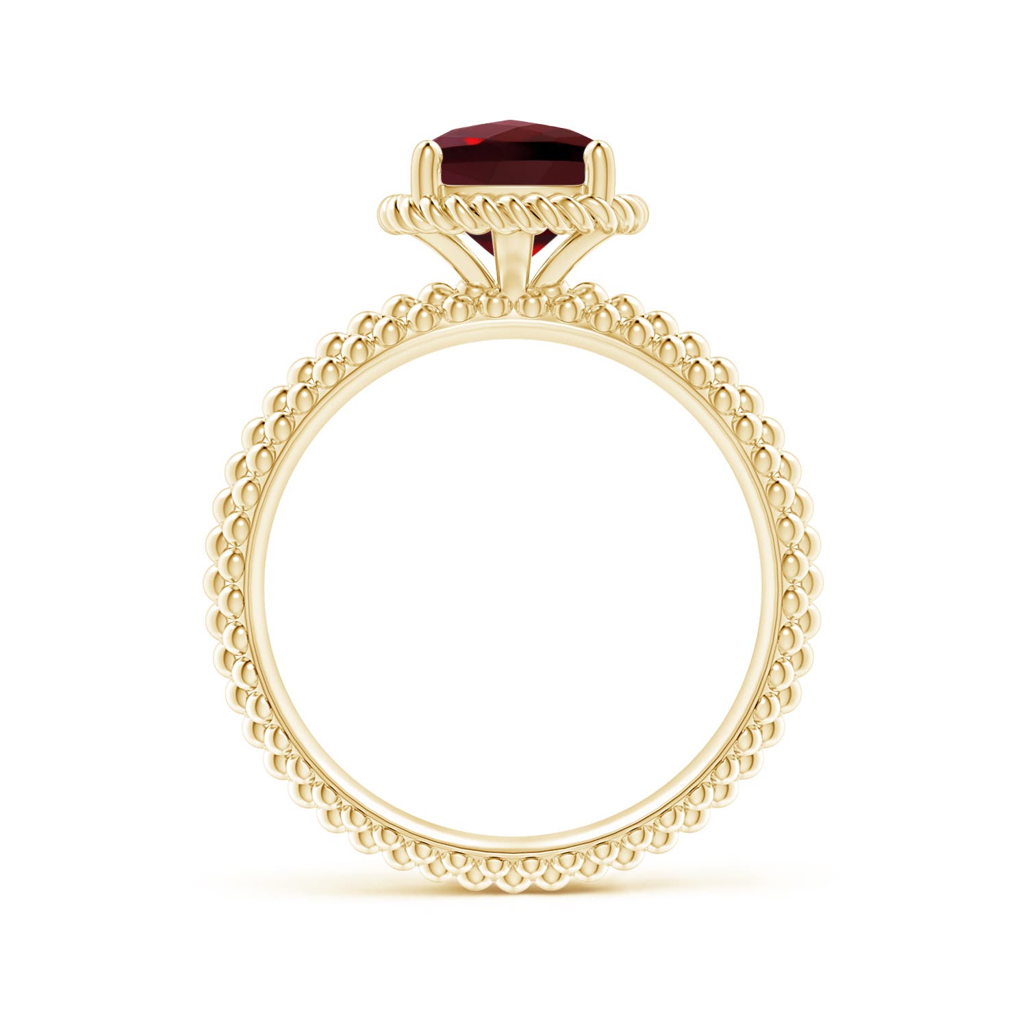 AAA - Garnet / 1.7 CT / 14 KT Yellow Gold