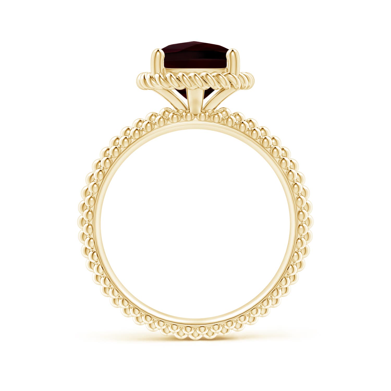 A - Garnet / 3.23 CT / 14 KT Yellow Gold