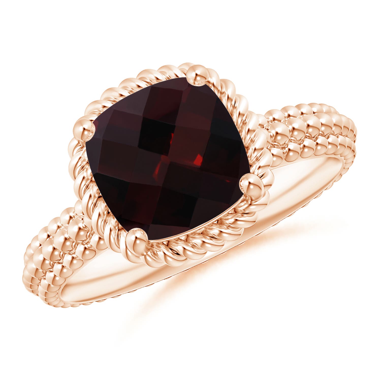 AA - Garnet / 3.23 CT / 14 KT Rose Gold