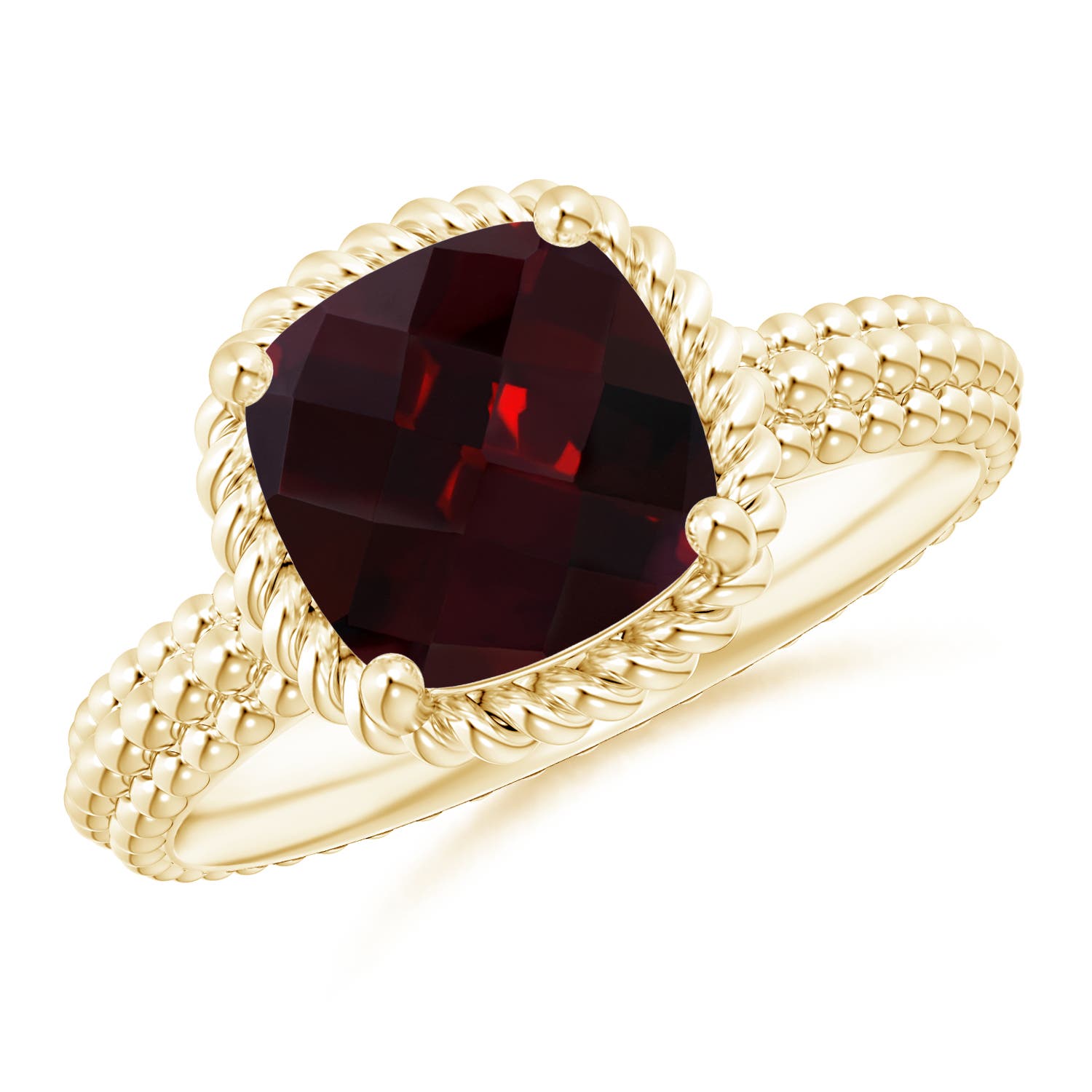 AAA - Garnet / 3.23 CT / 14 KT Yellow Gold