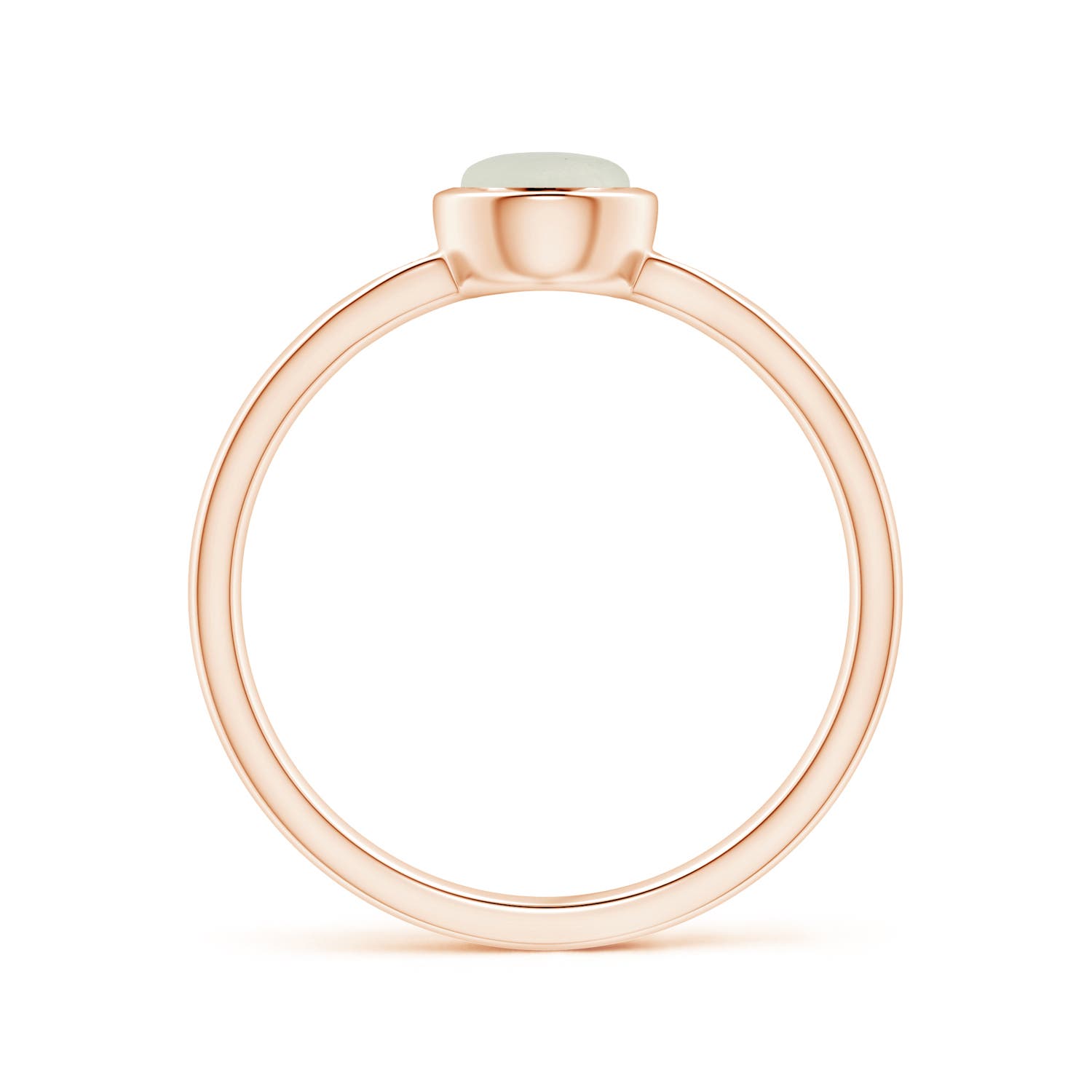 AA - Moonstone / 0.46 CT / 14 KT Rose Gold