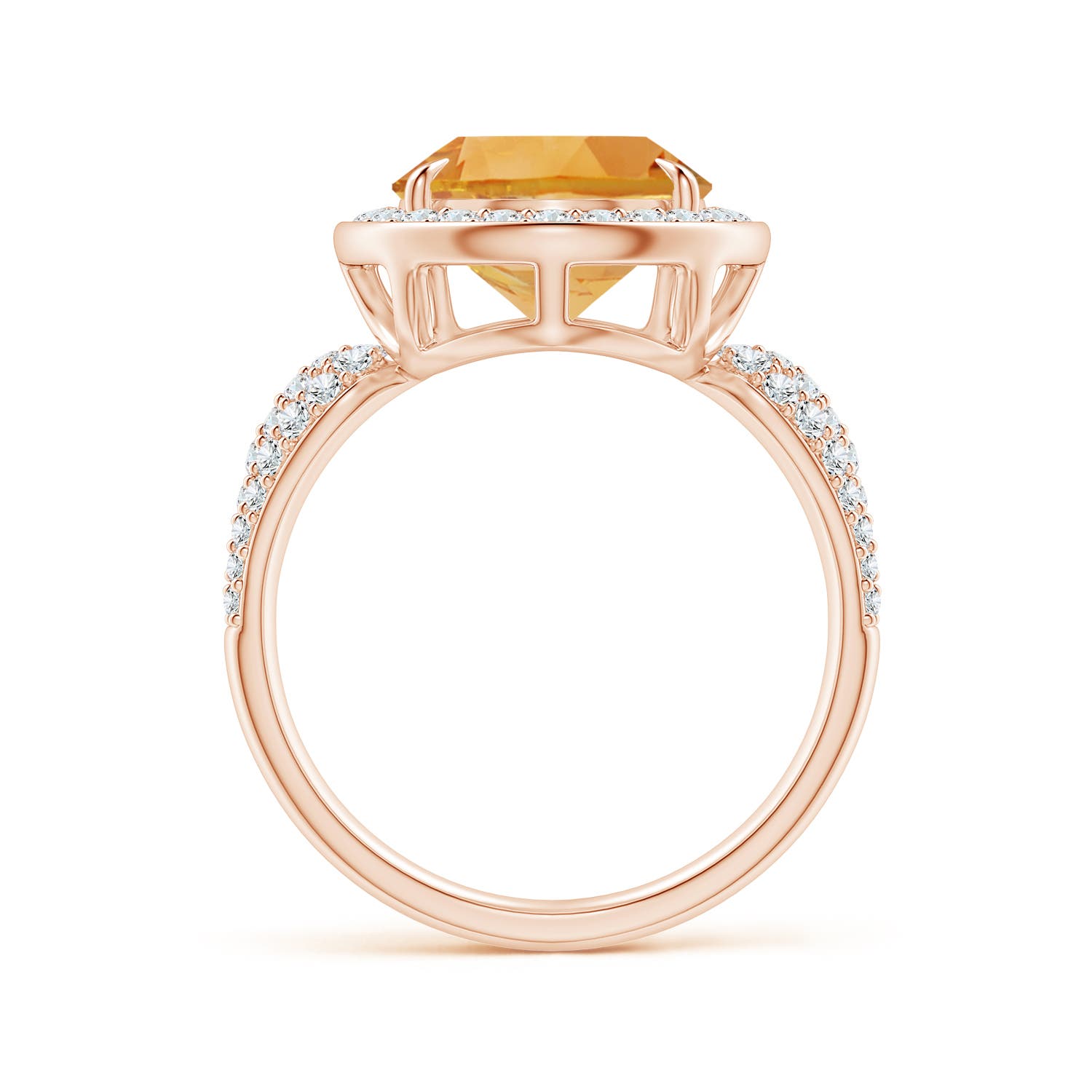 A - Citrine / 5.48 CT / 14 KT Rose Gold