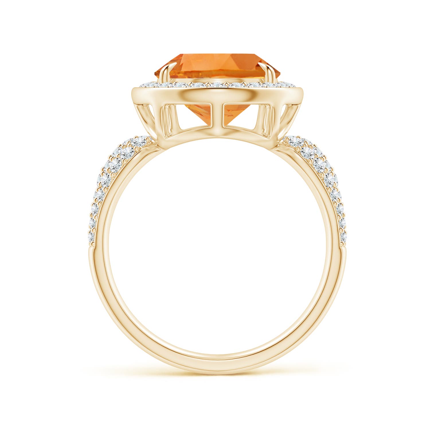 AAA - Citrine / 5.48 CT / 14 KT Yellow Gold