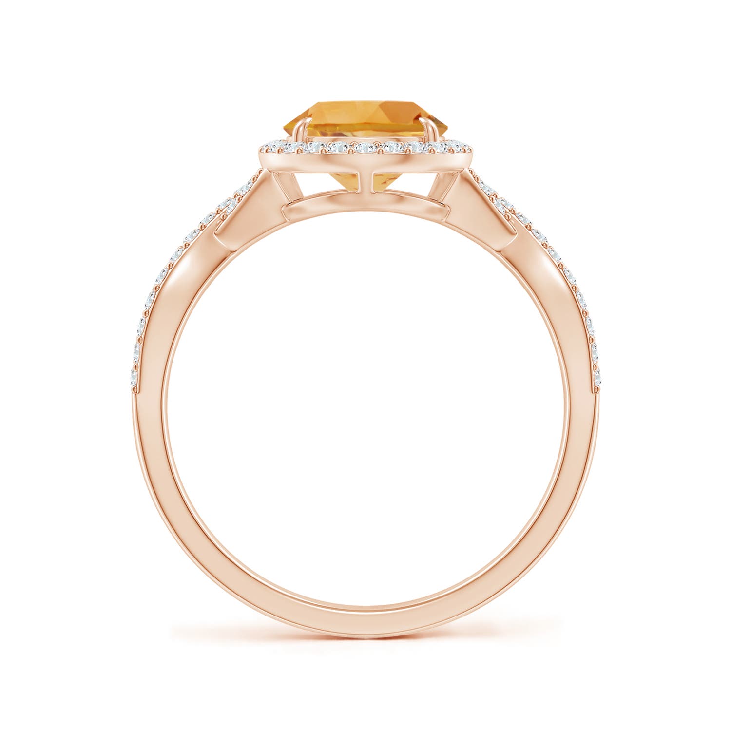 A - Citrine / 2.22 CT / 14 KT Rose Gold