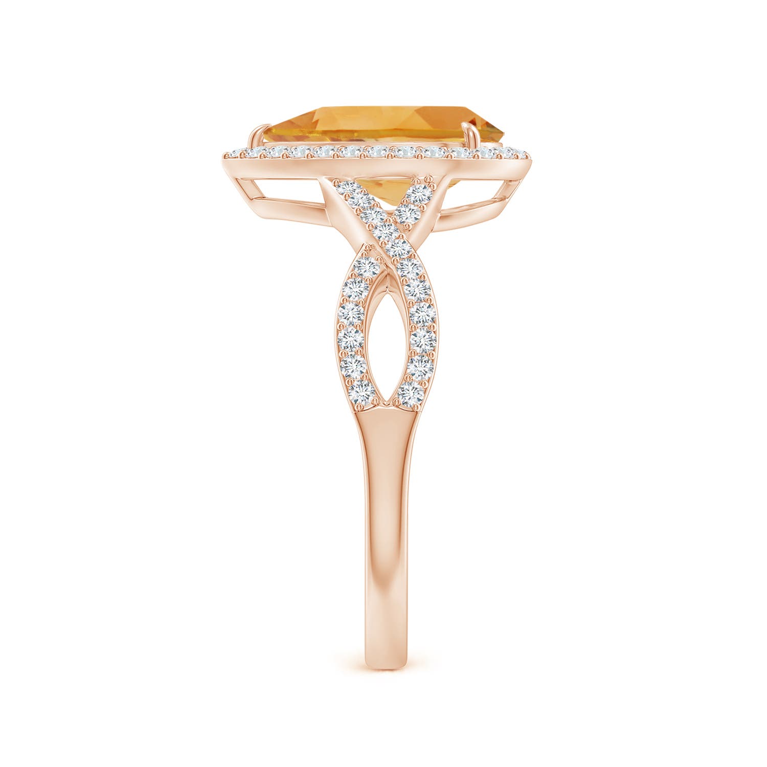 A - Citrine / 2.22 CT / 14 KT Rose Gold