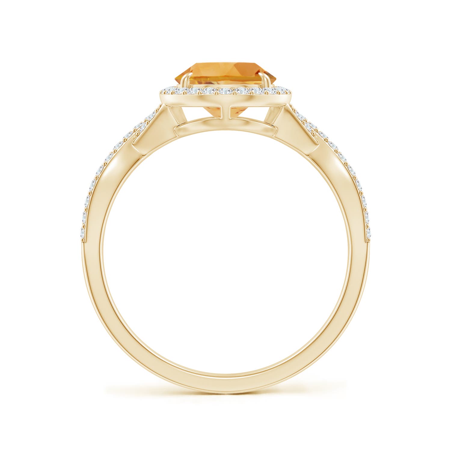 A - Citrine / 2.22 CT / 14 KT Yellow Gold