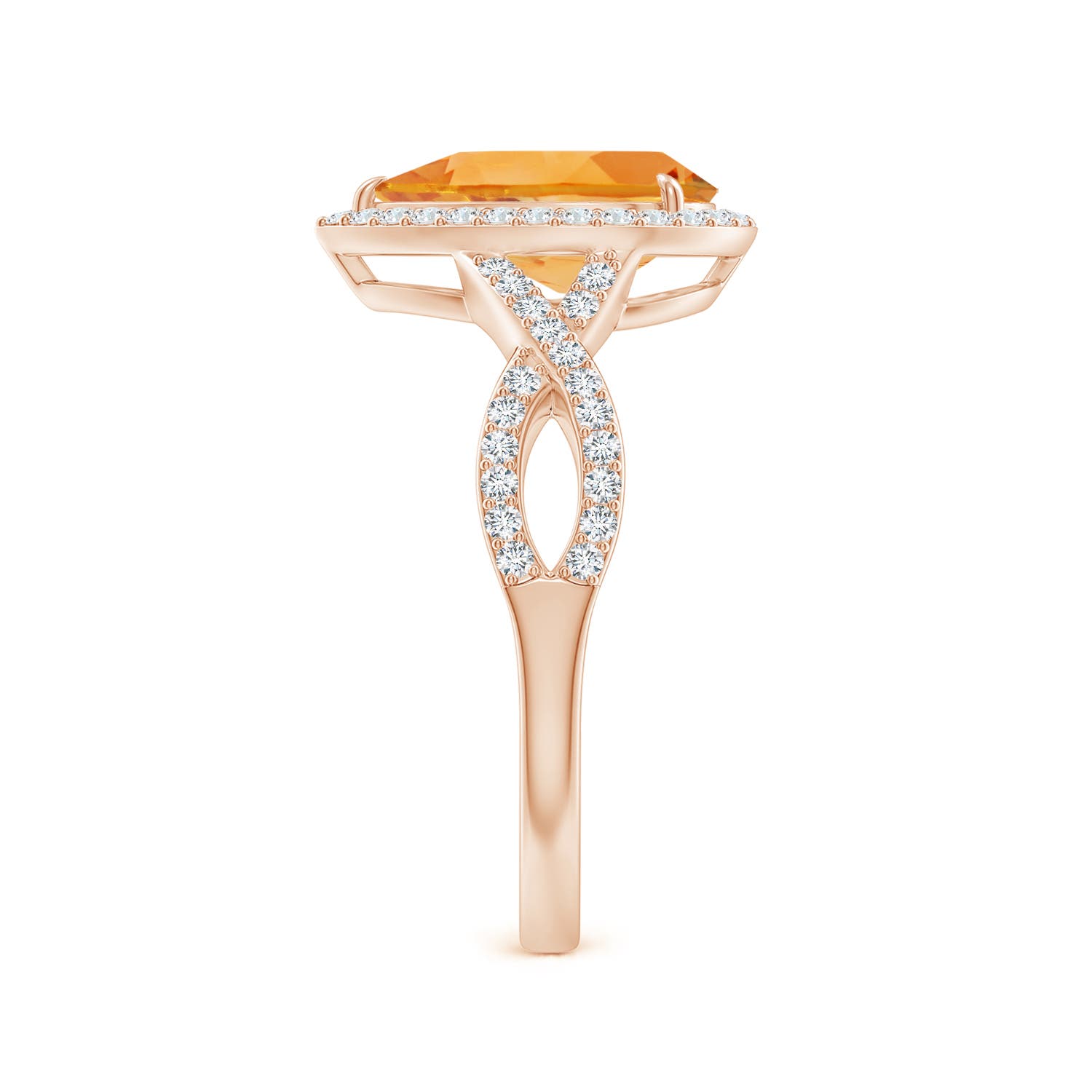 AA - Citrine / 2.22 CT / 14 KT Rose Gold