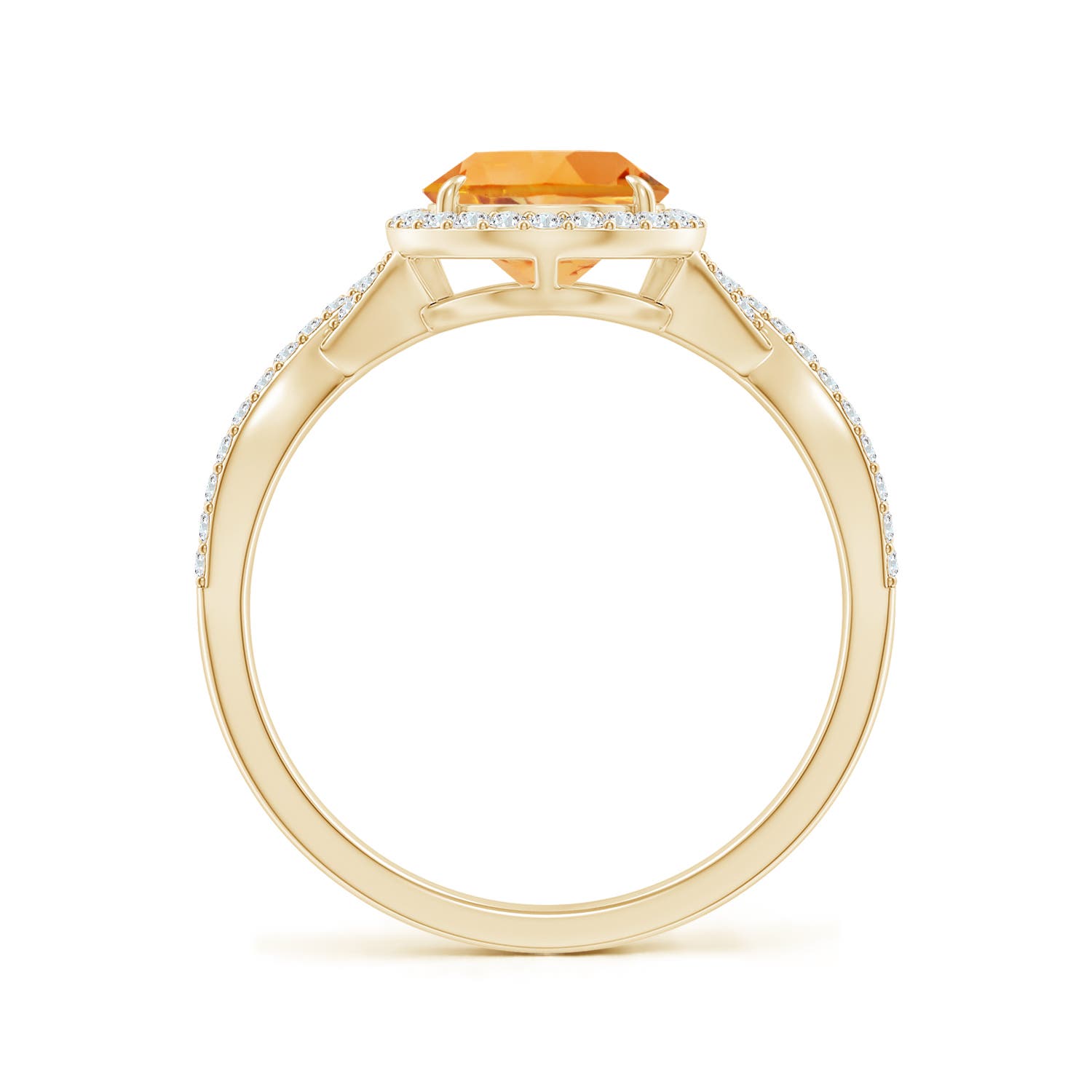 AA - Citrine / 2.22 CT / 14 KT Yellow Gold