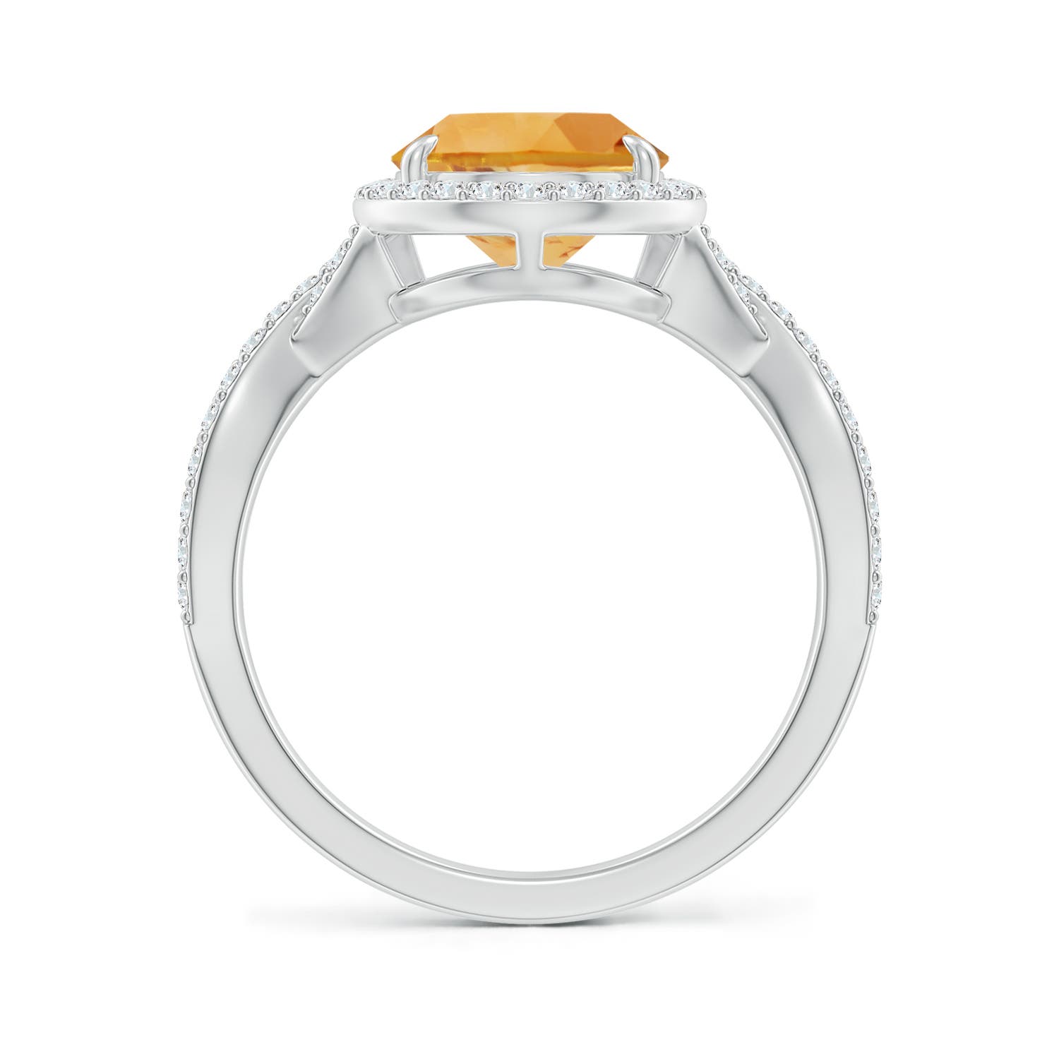 A - Citrine / 2.75 CT / 14 KT White Gold