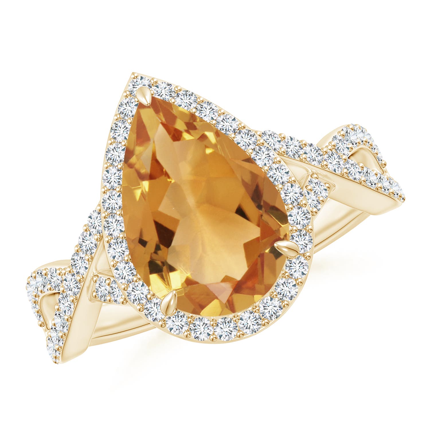 A - Citrine / 2.75 CT / 14 KT Yellow Gold