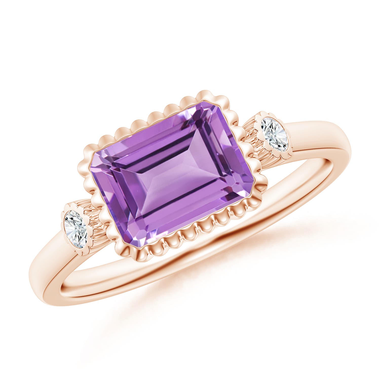 A - Amethyst / 1.59 CT / 14 KT Rose Gold