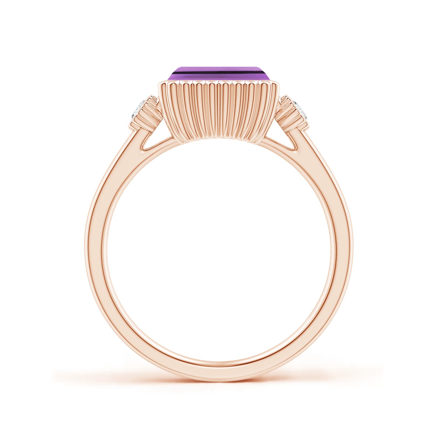 A - Amethyst / 1.59 CT / 14 KT Rose Gold