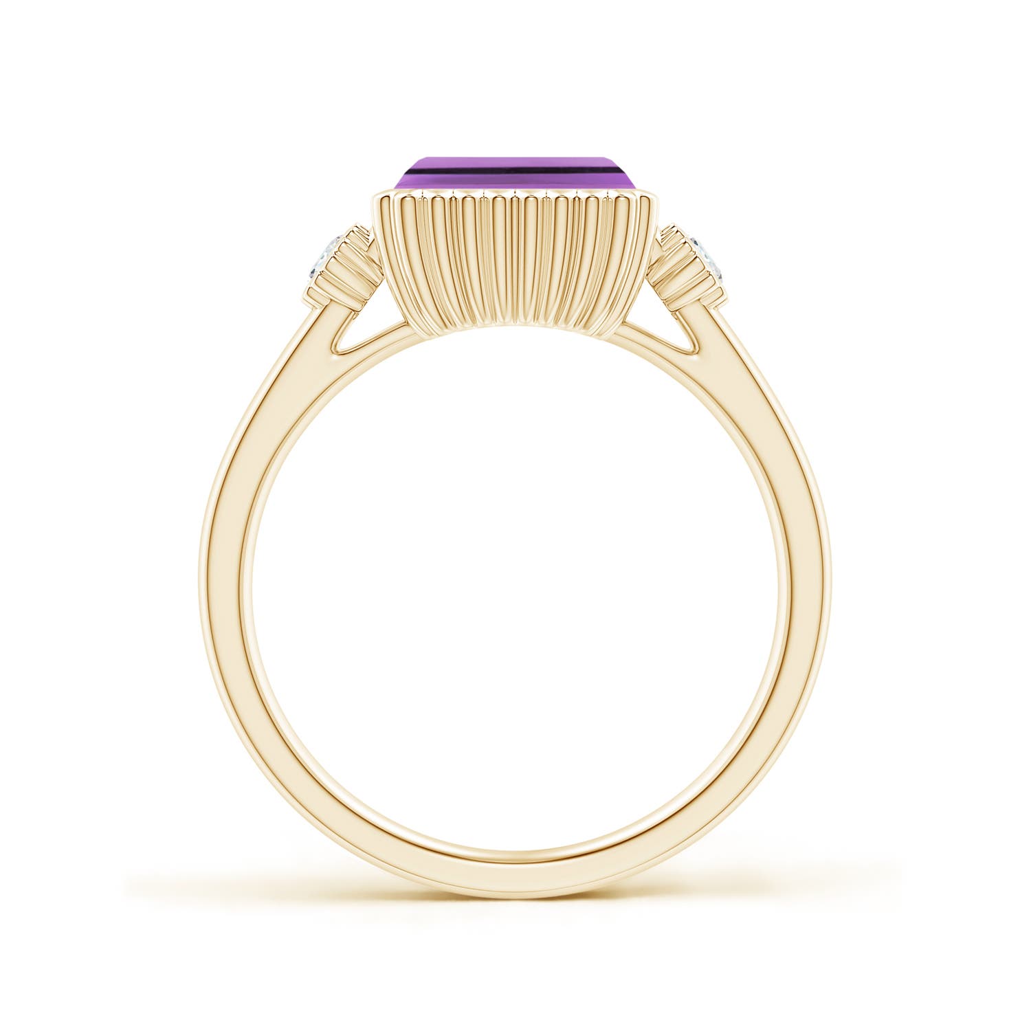 A - Amethyst / 1.59 CT / 14 KT Yellow Gold