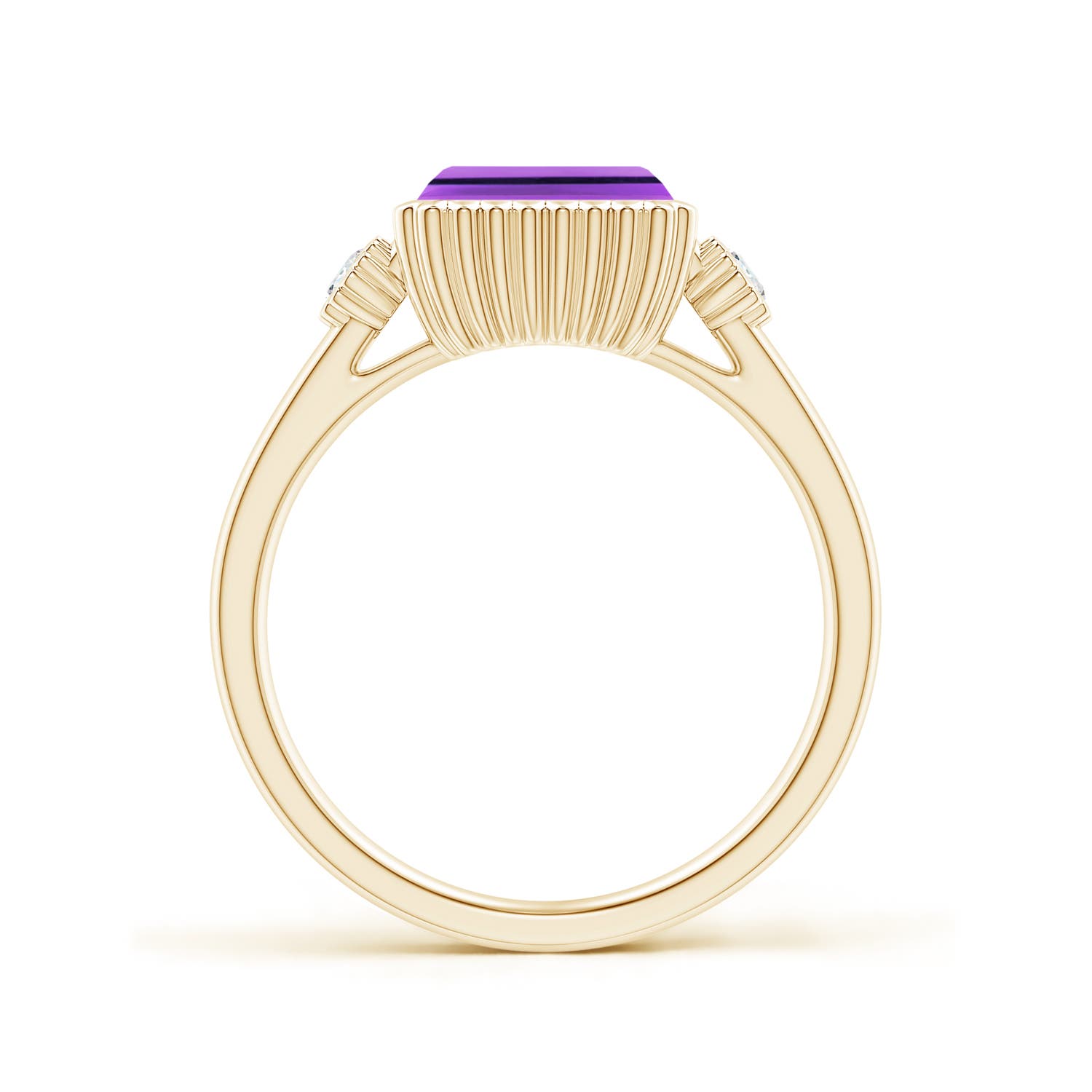 AA - Amethyst / 1.59 CT / 14 KT Yellow Gold