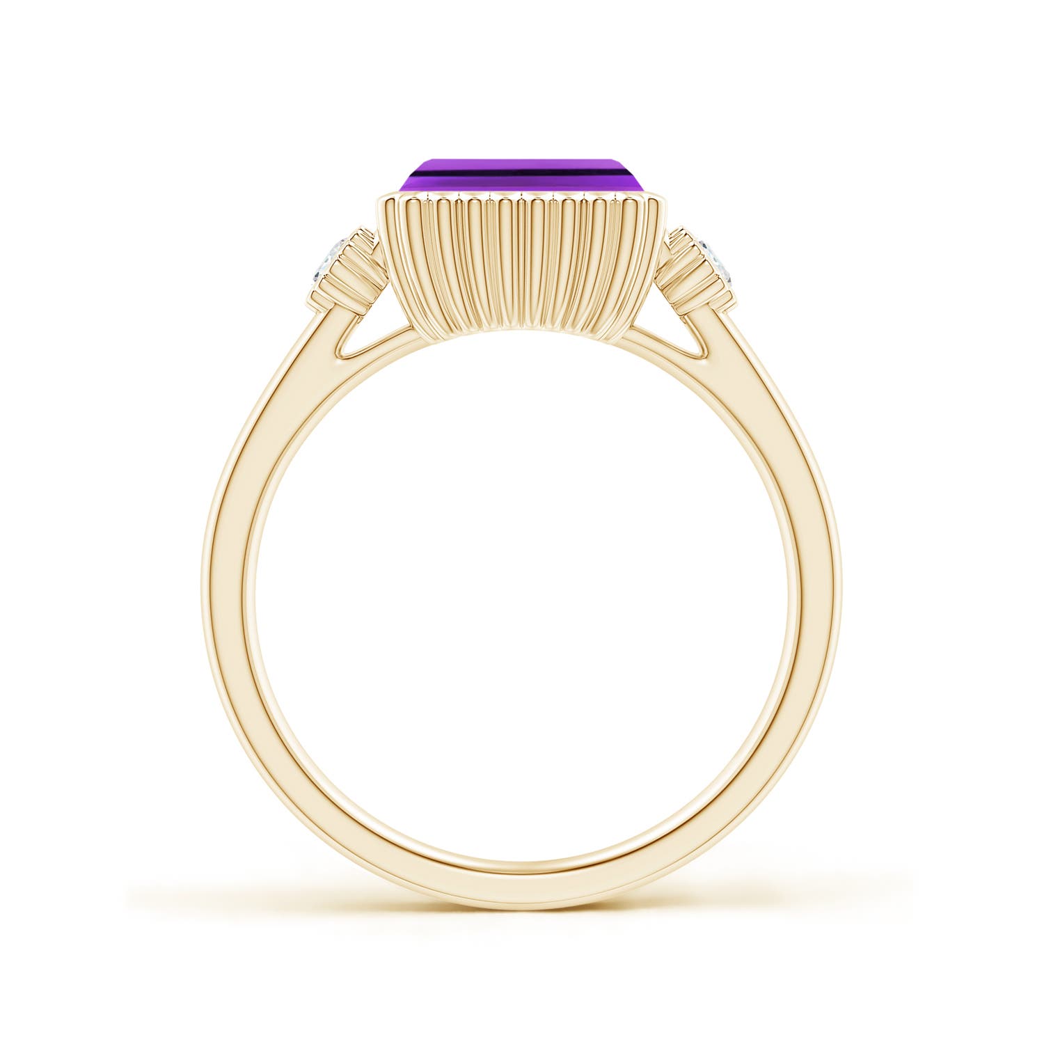 AAA - Amethyst / 1.59 CT / 14 KT Yellow Gold