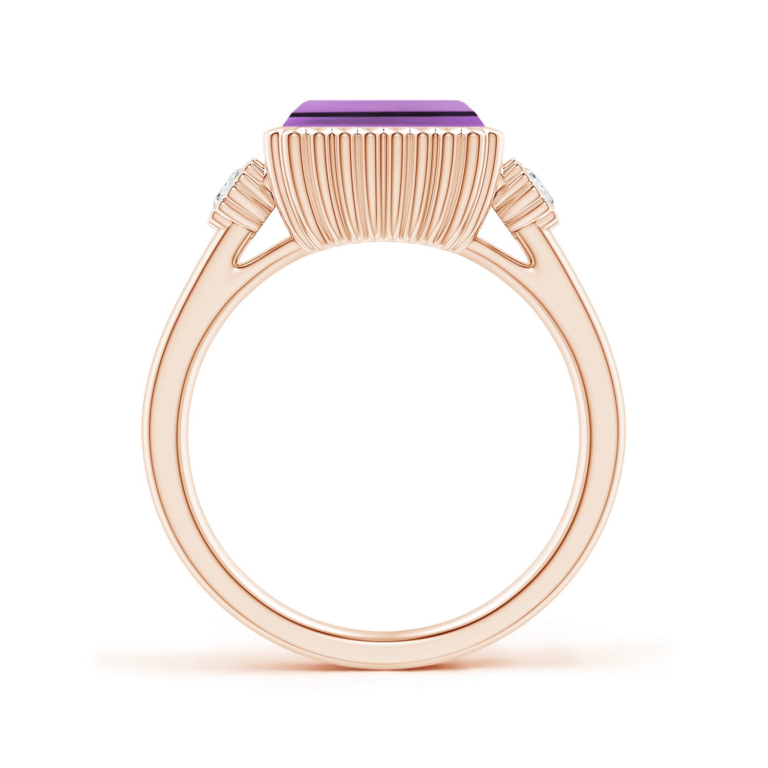 A - Amethyst / 2.34 CT / 14 KT Rose Gold