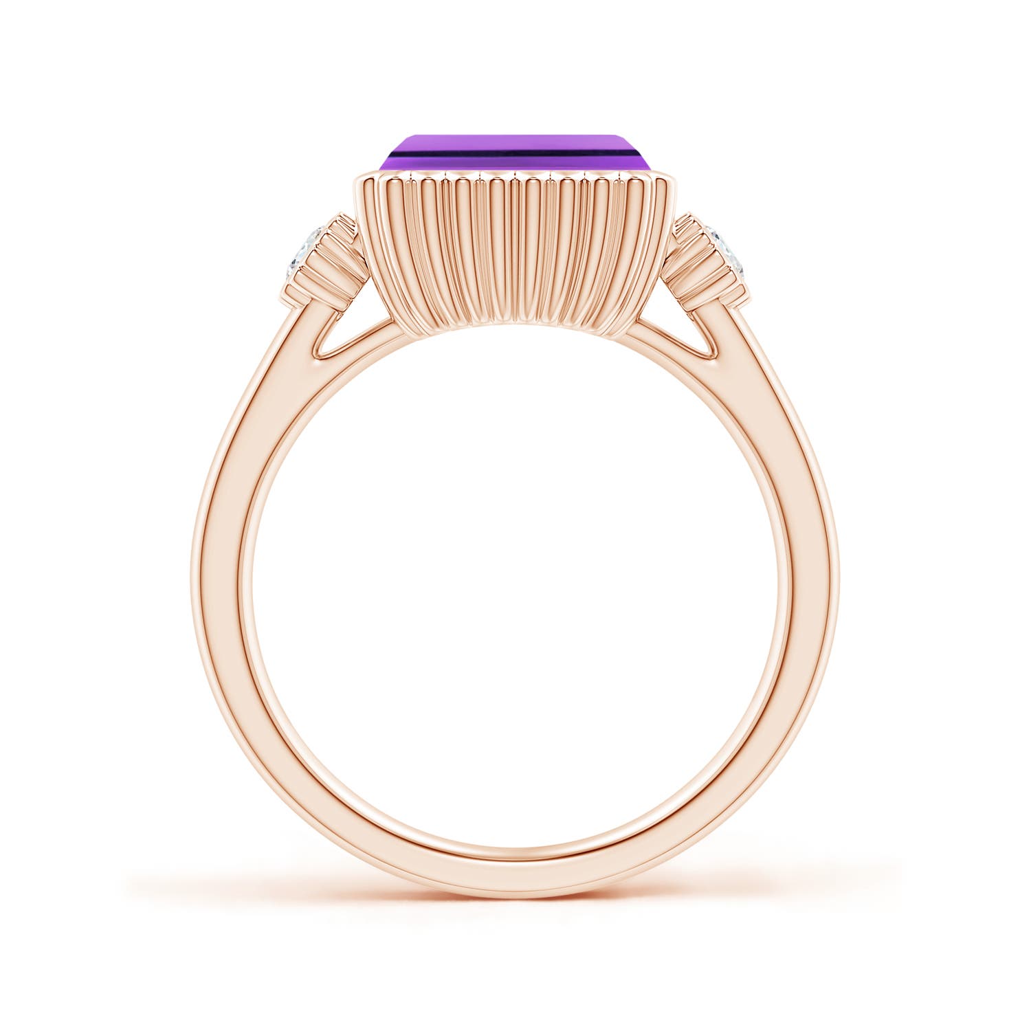 AA - Amethyst / 2.34 CT / 14 KT Rose Gold