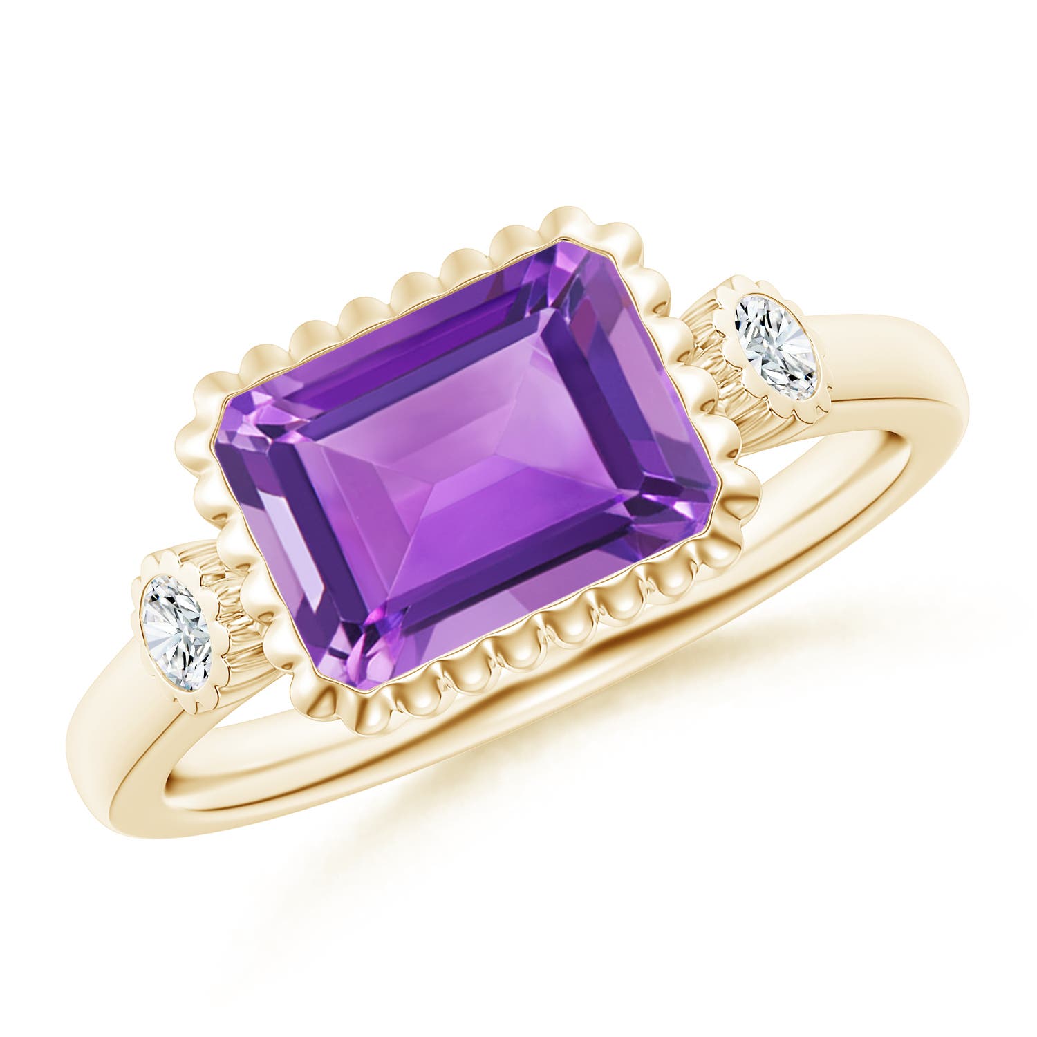 AA - Amethyst / 2.34 CT / 14 KT Yellow Gold