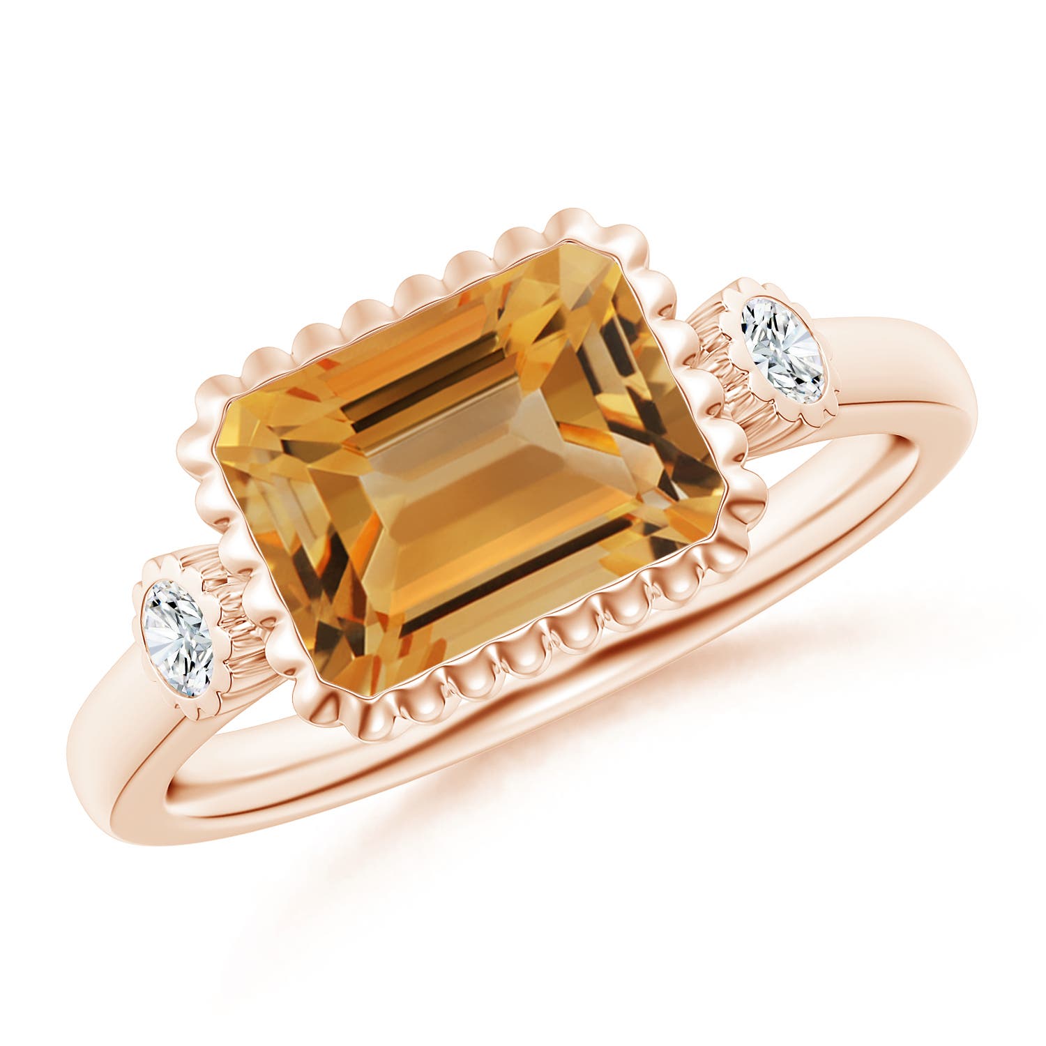 A - Citrine / 2.24 CT / 14 KT Rose Gold