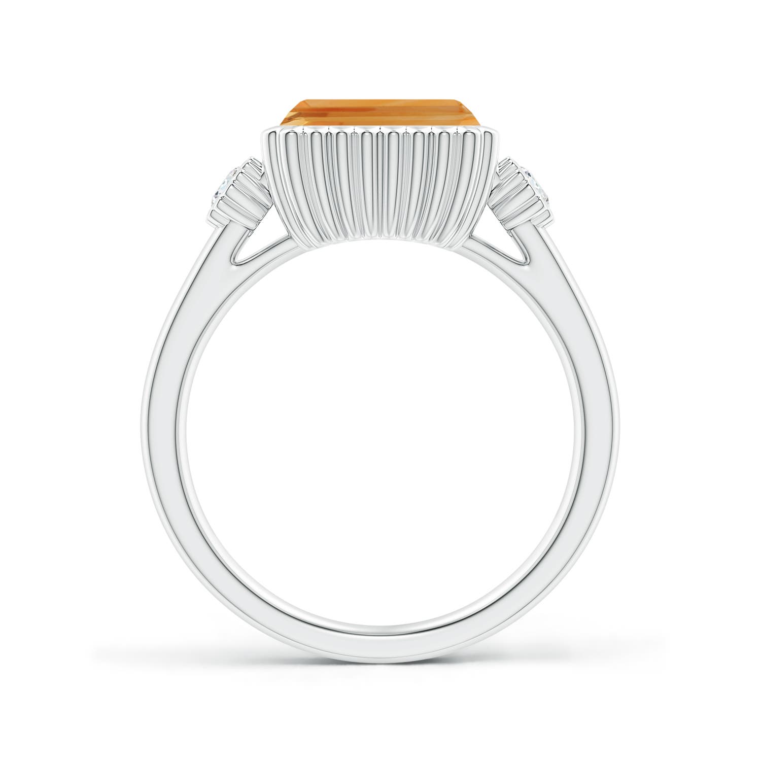 A - Citrine / 2.24 CT / 14 KT White Gold