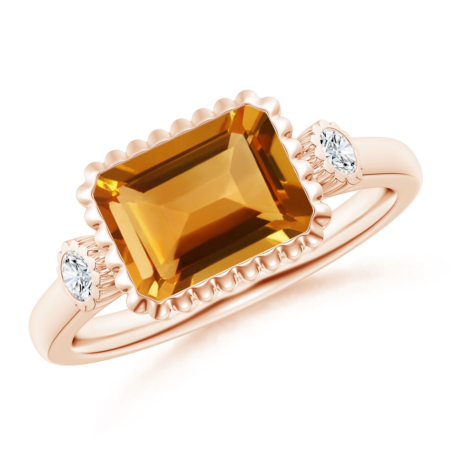 AA - Citrine / 2.24 CT / 14 KT Rose Gold