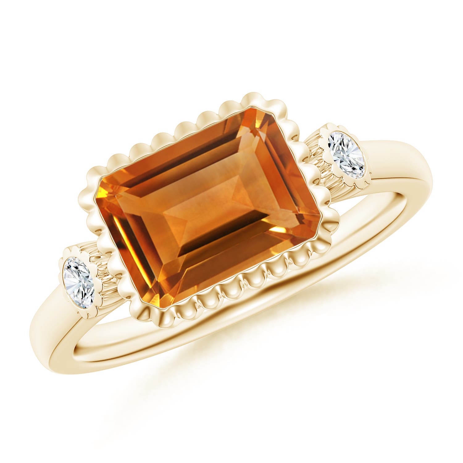 AAA - Citrine / 2.24 CT / 14 KT Yellow Gold