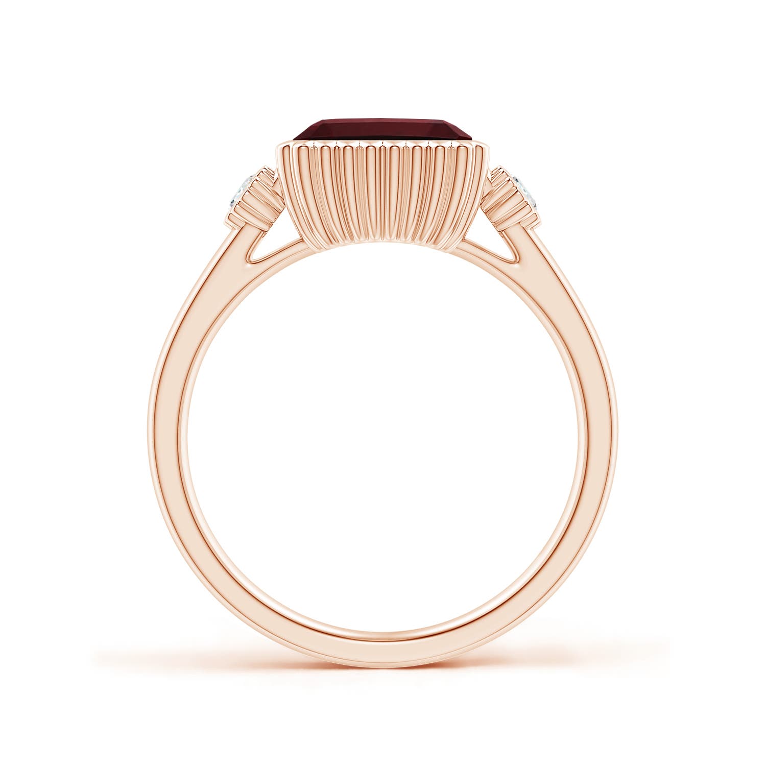 AAA - Garnet / 1.89 CT / 14 KT Rose Gold