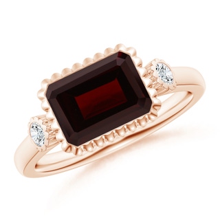 Emerald Cut A Garnet