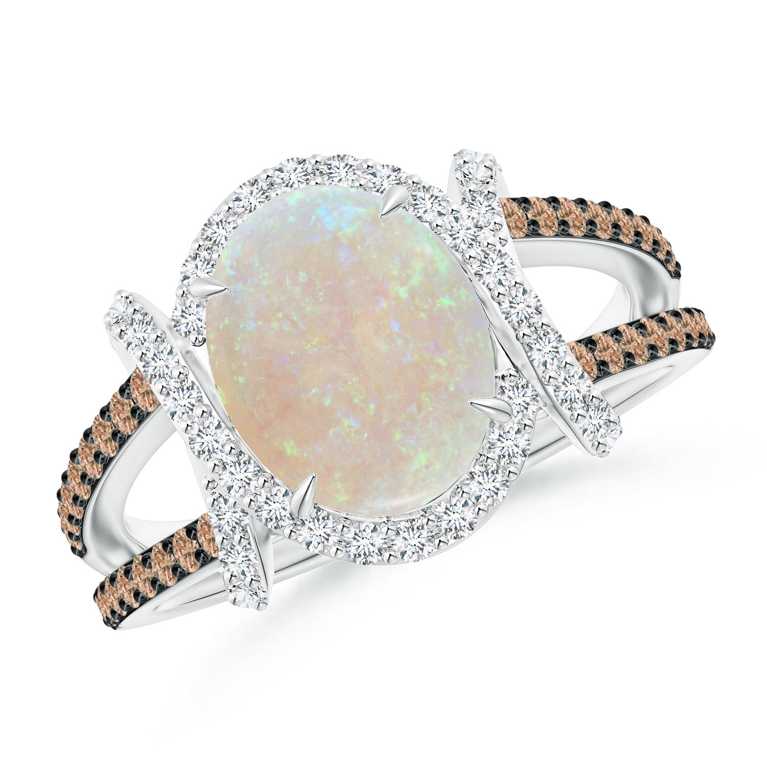 AA - Opal / 2.03 CT / 14 KT White Gold